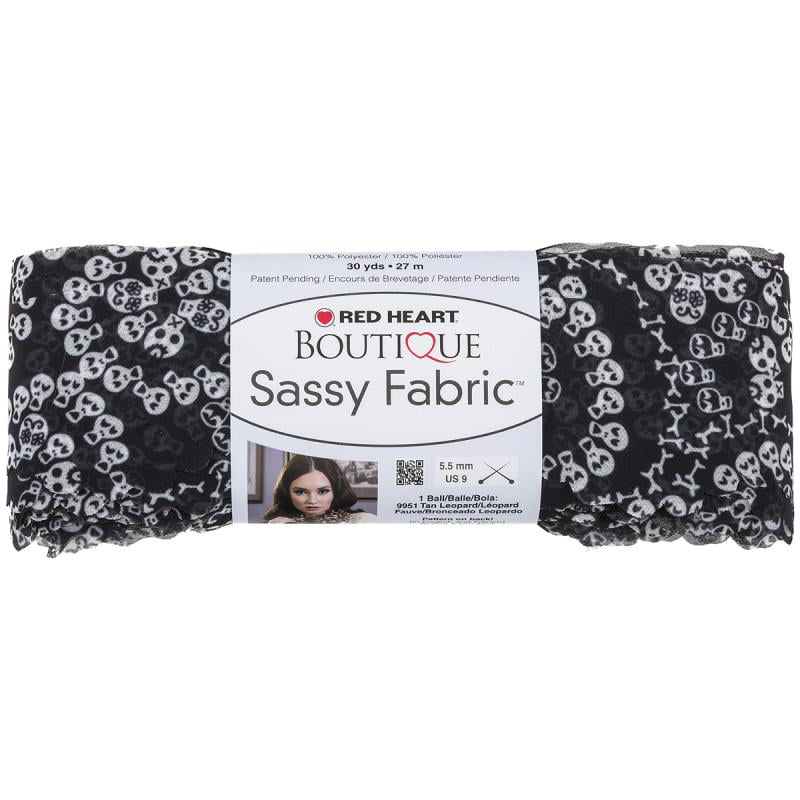 Red Heart Boutique Sassy Fabric Yarn - Clearance shades