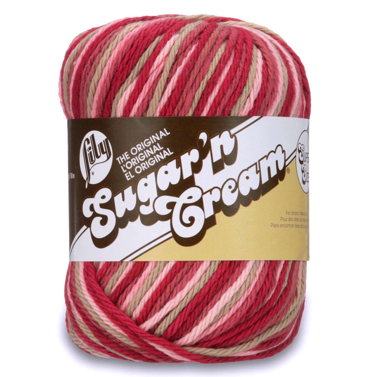 Lily Sugar'n Cream Super Size Ombre Yarn