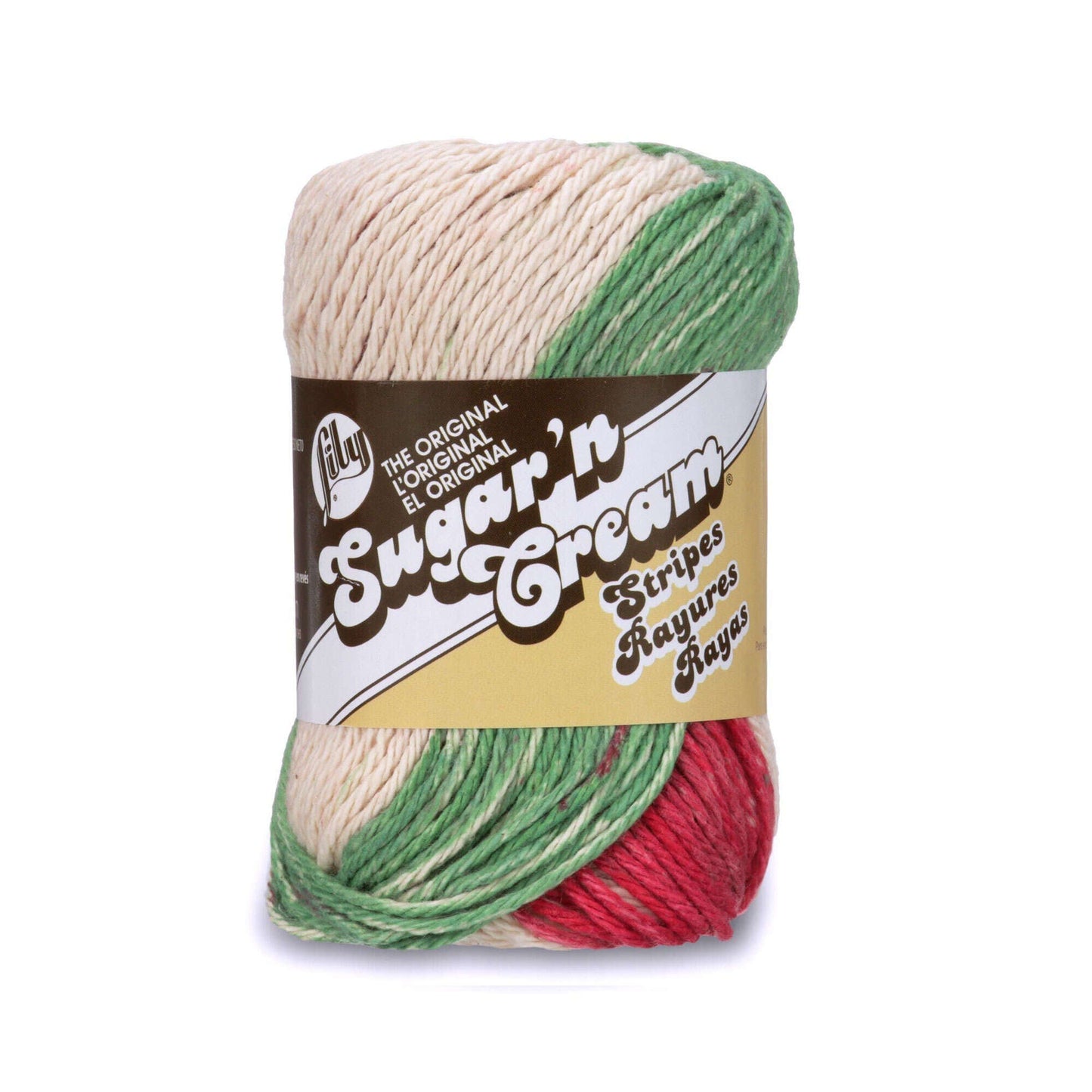 Lily Sugar'n Cream Stripes Yarn