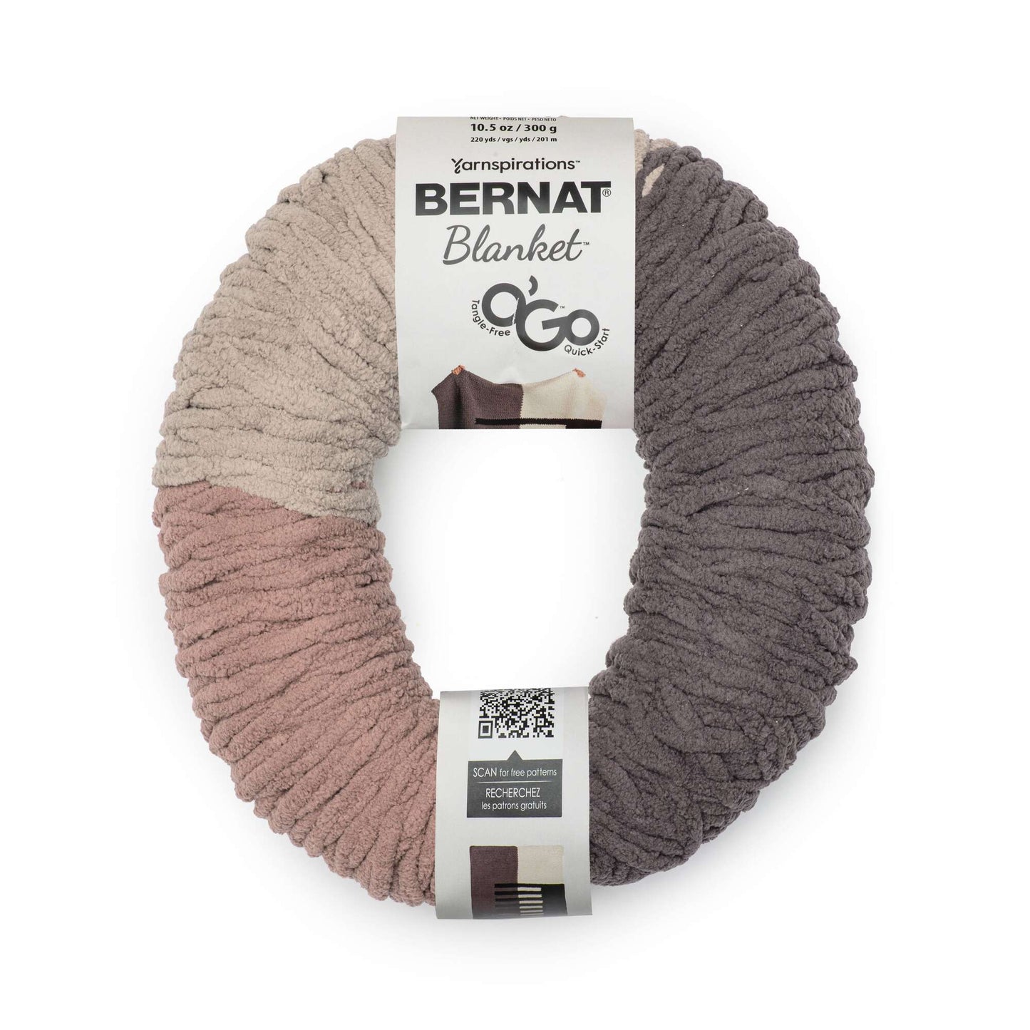 Bernat Blanket O'Go Yarn (300g/10.5oz) - Clearance Shades