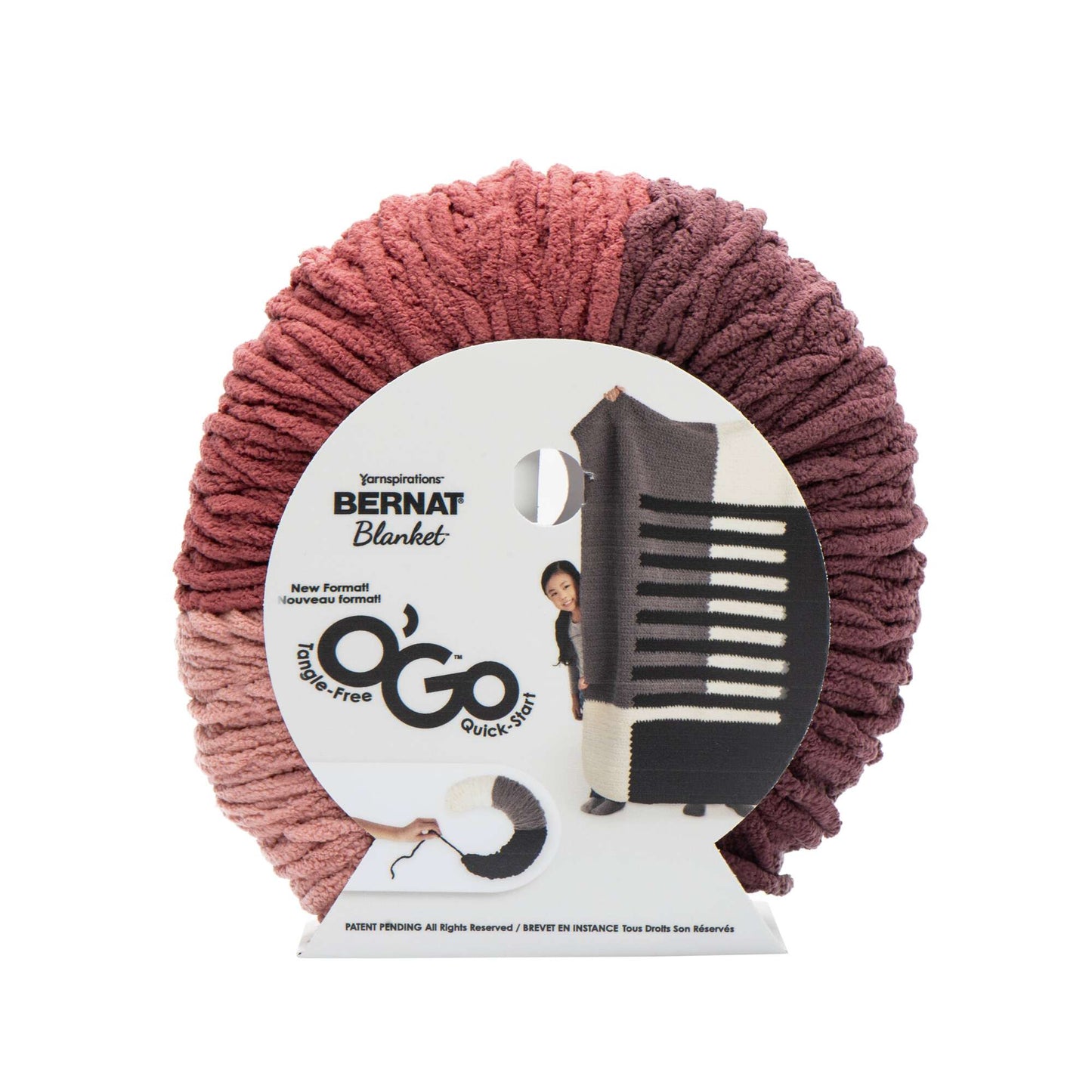 Bernat Blanket O'Go Yarn (300g/10.5oz) - Clearance Shades