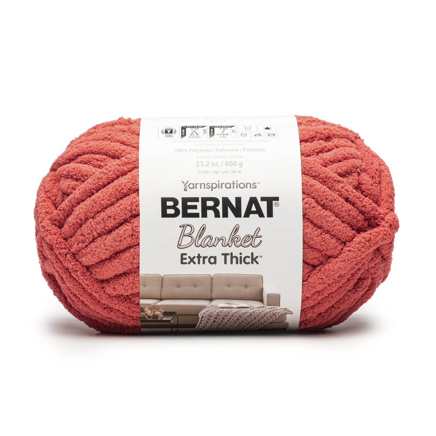 Bernat Blanket Extra Thick Yarn (600g/21.2oz) - Clearance shades
