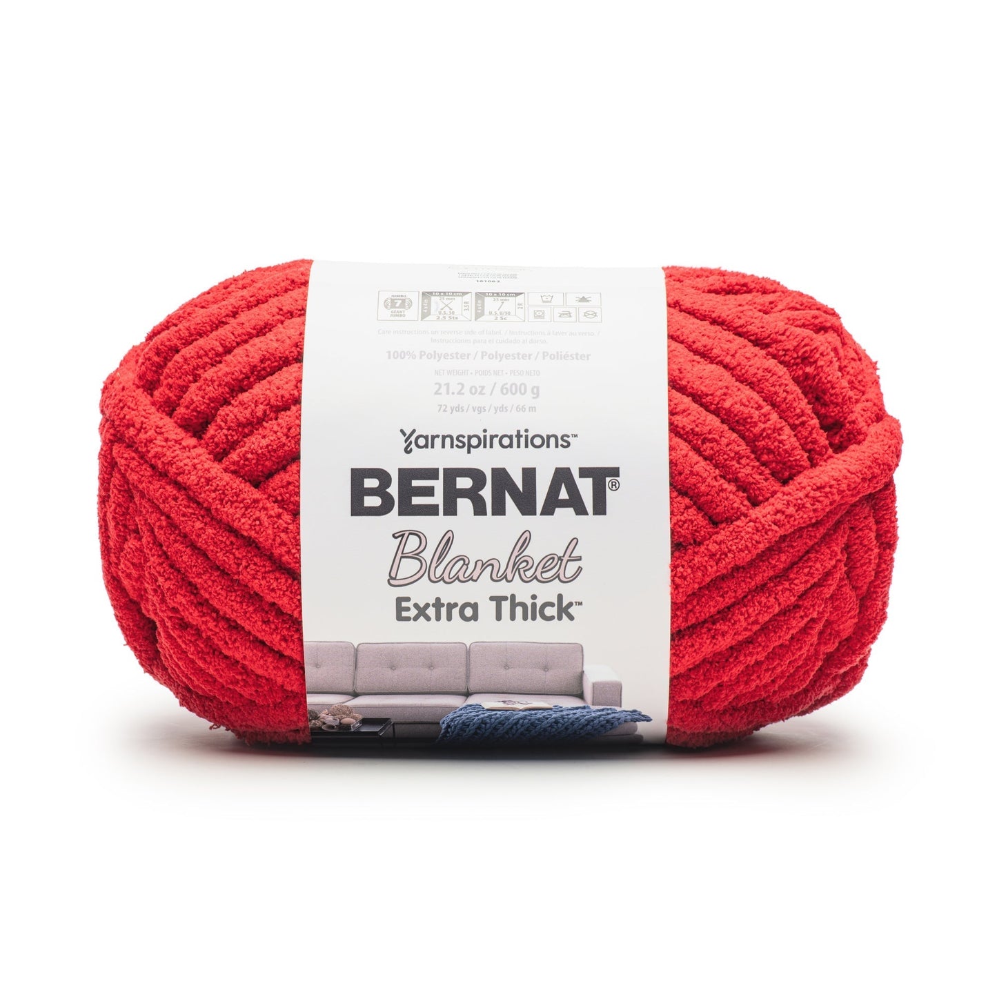 Bernat Blanket Extra Thick Yarn (600g/21.2oz) - Clearance shades
