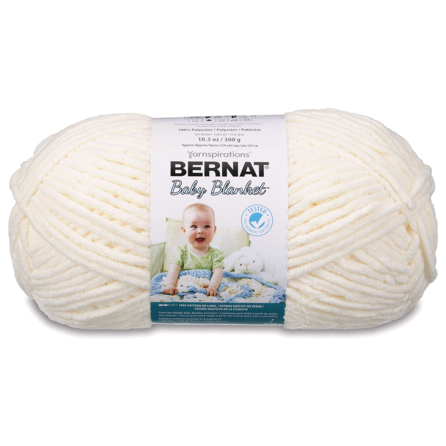 Bernat Baby Blanket Yarn (300g/10.5oz)
