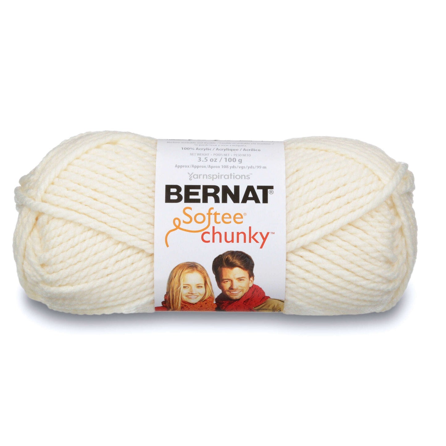 Bernat Softee Chunky Yarn (100g/3.5oz)