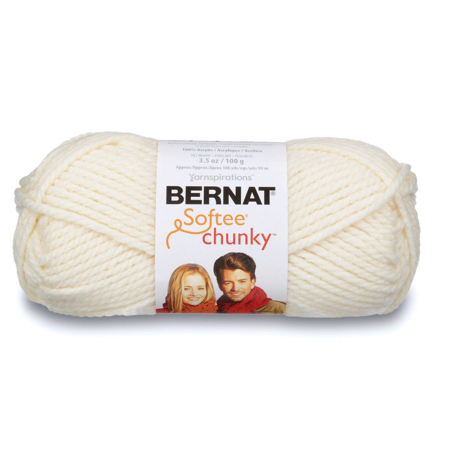 Bernat Softee Chunky Yarn (100g/3.5oz) - Clearance shades