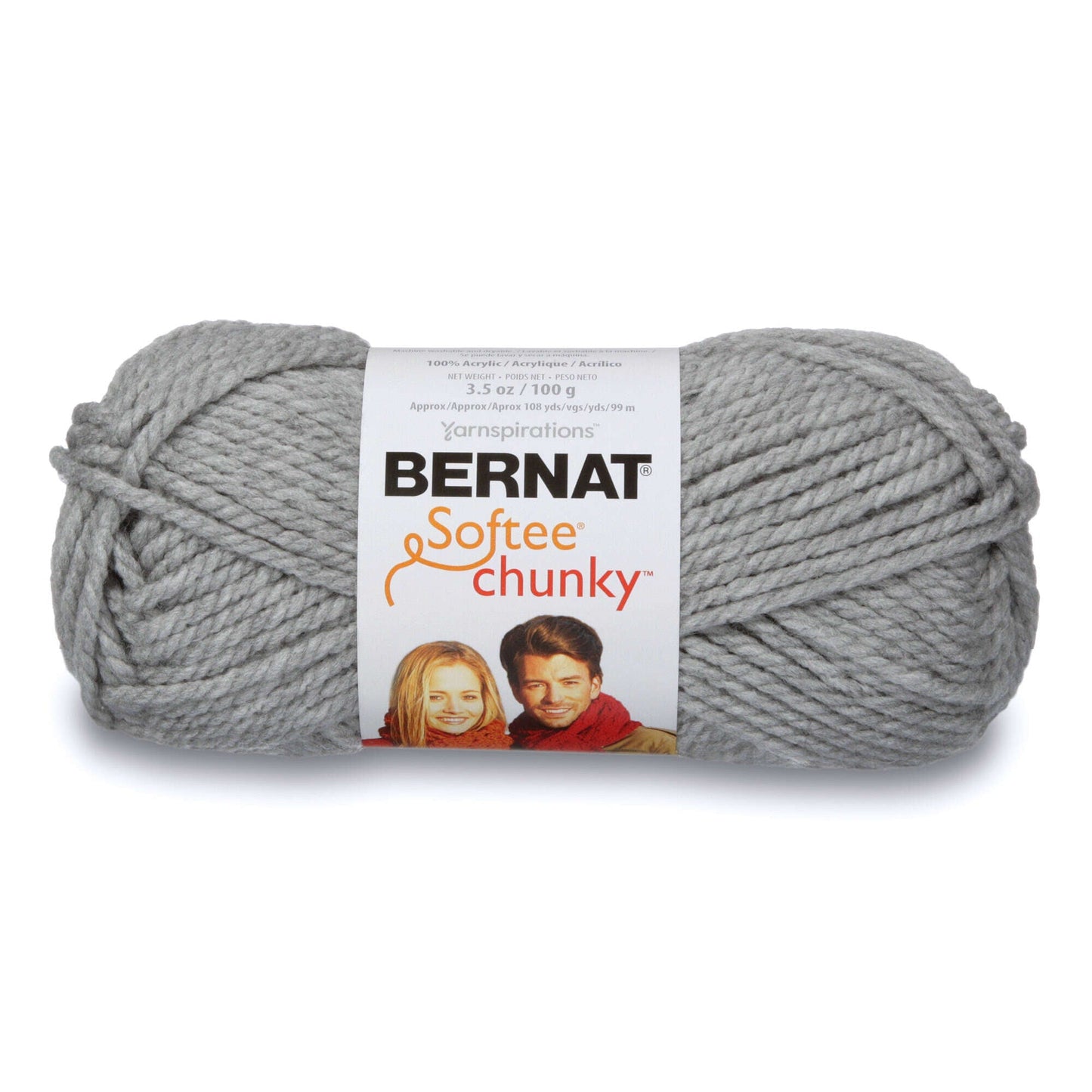 Bernat Softee Chunky Yarn (100g/3.5oz) - Clearance shades