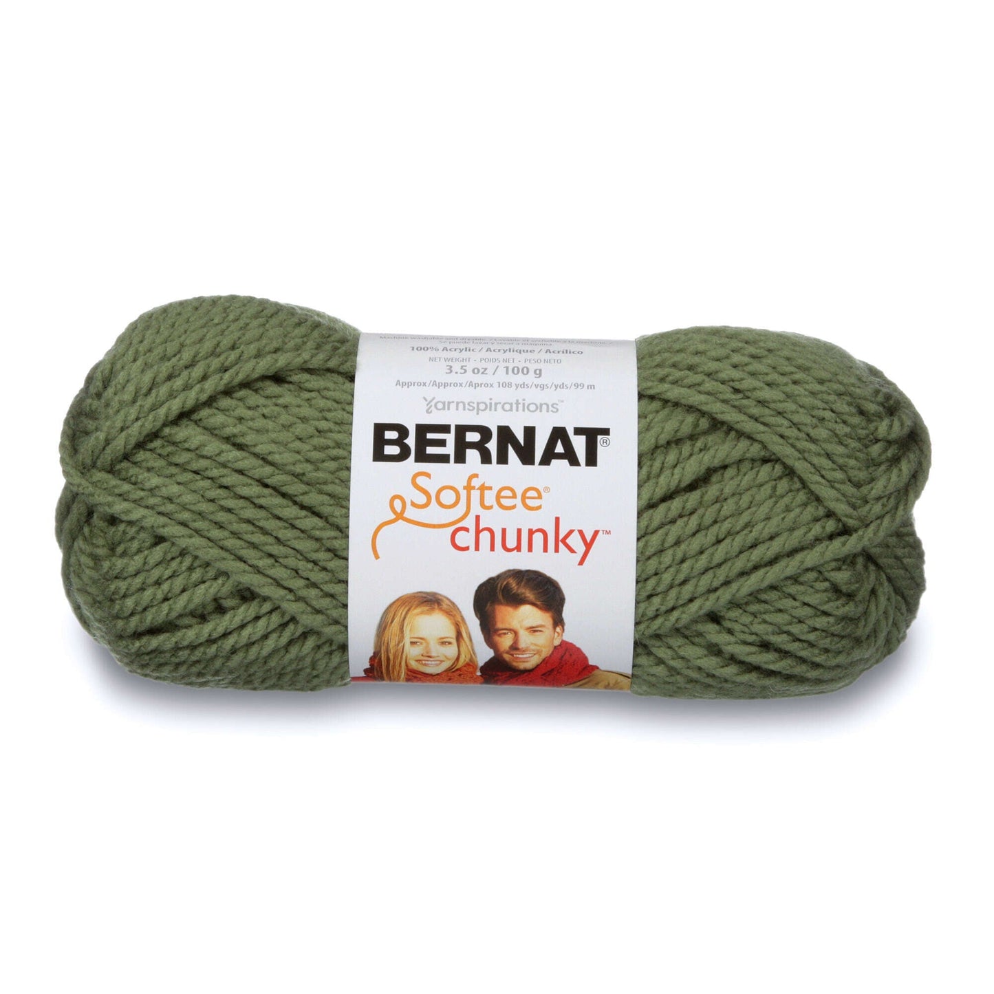 Bernat Softee Chunky Yarn (100g/3.5oz) - Clearance shades