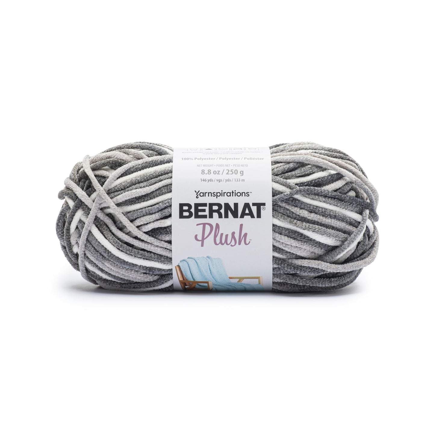 Bernat Plush Yarn (250gr/8.8oz) - Clearance shades