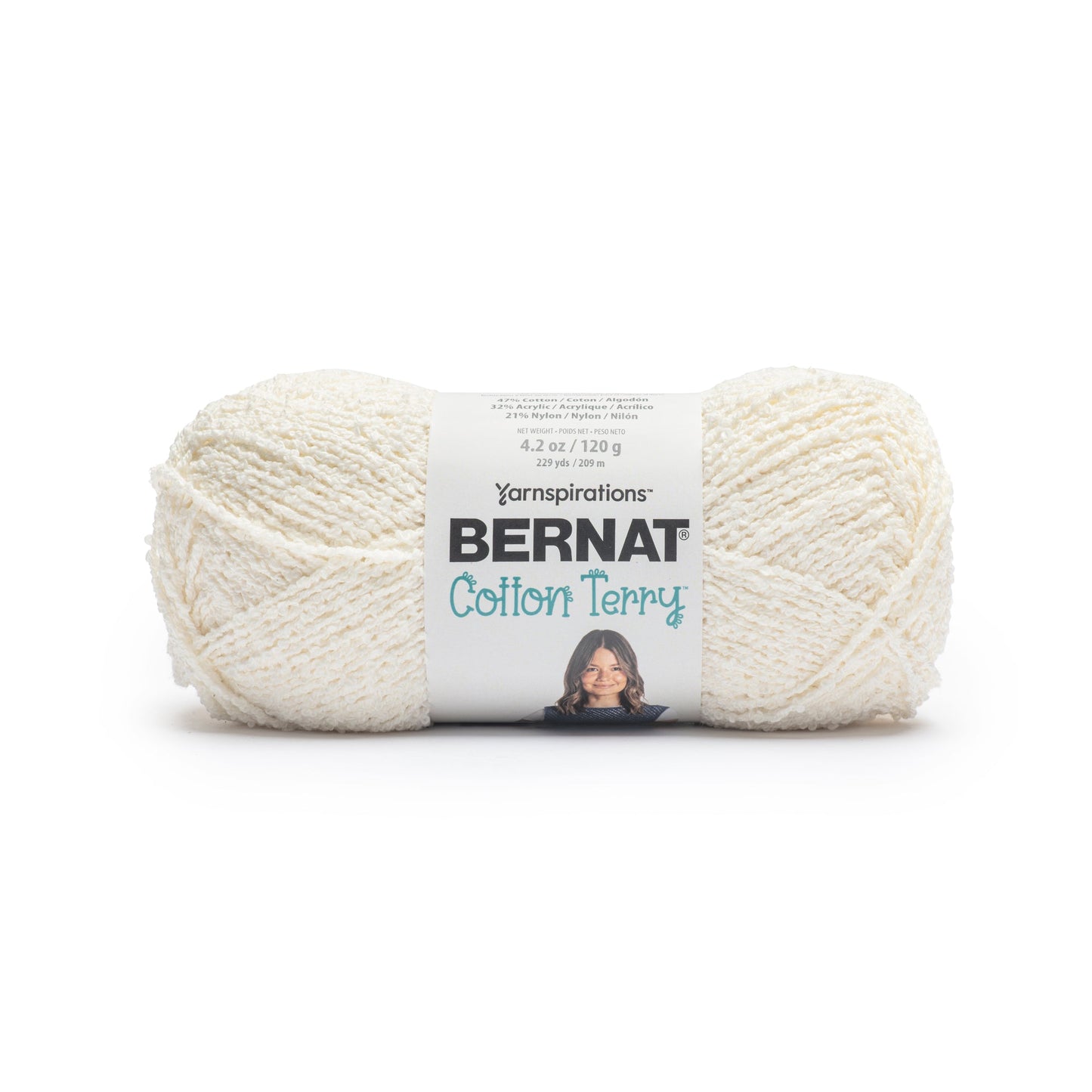 Bernat Cotton Terry Yarn (120g/4.2oz)