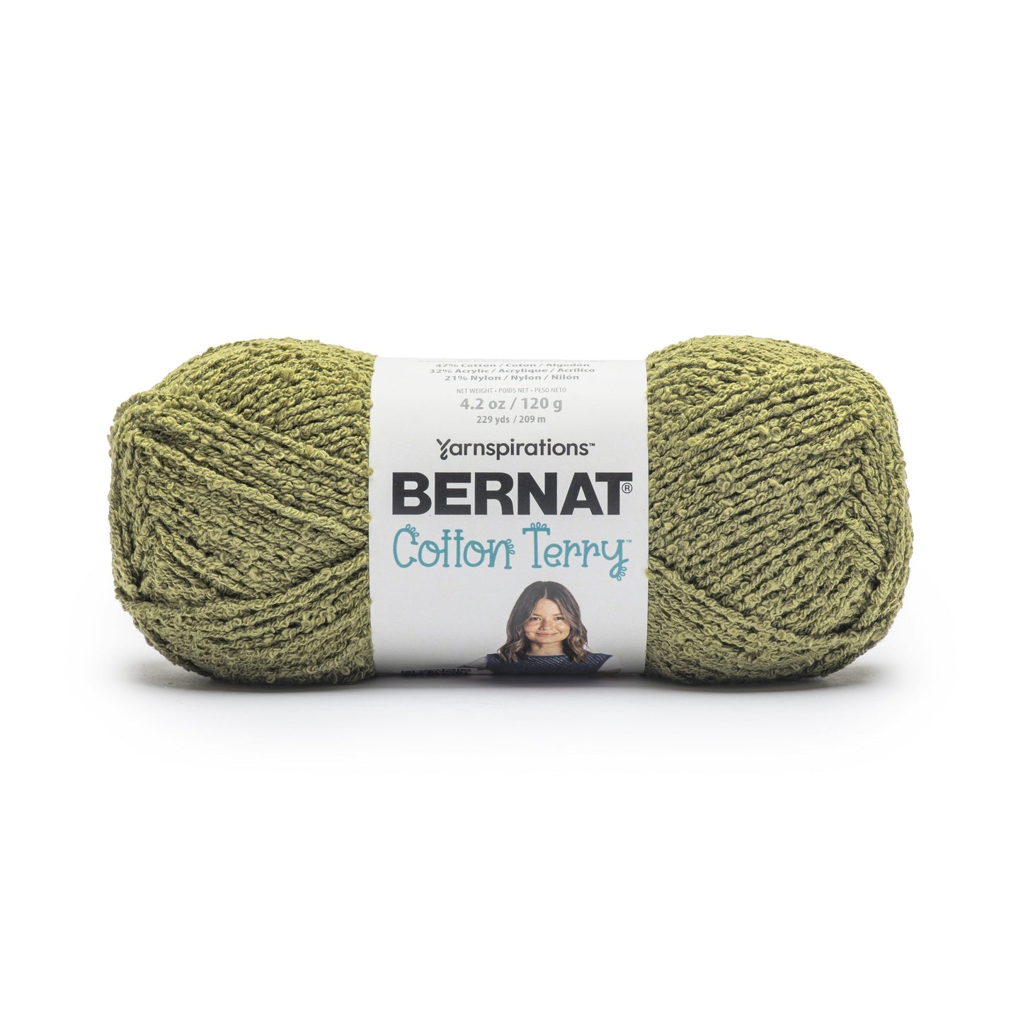 Bernat Cotton Terry Yarn (120g/4.2oz)