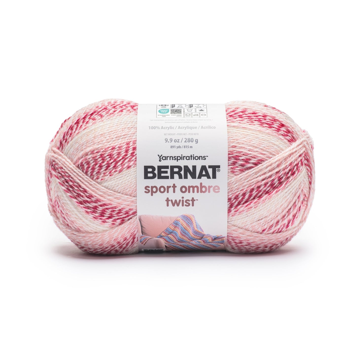Bernat Sport Ombre Twist Yarn (280g/9.9oz)