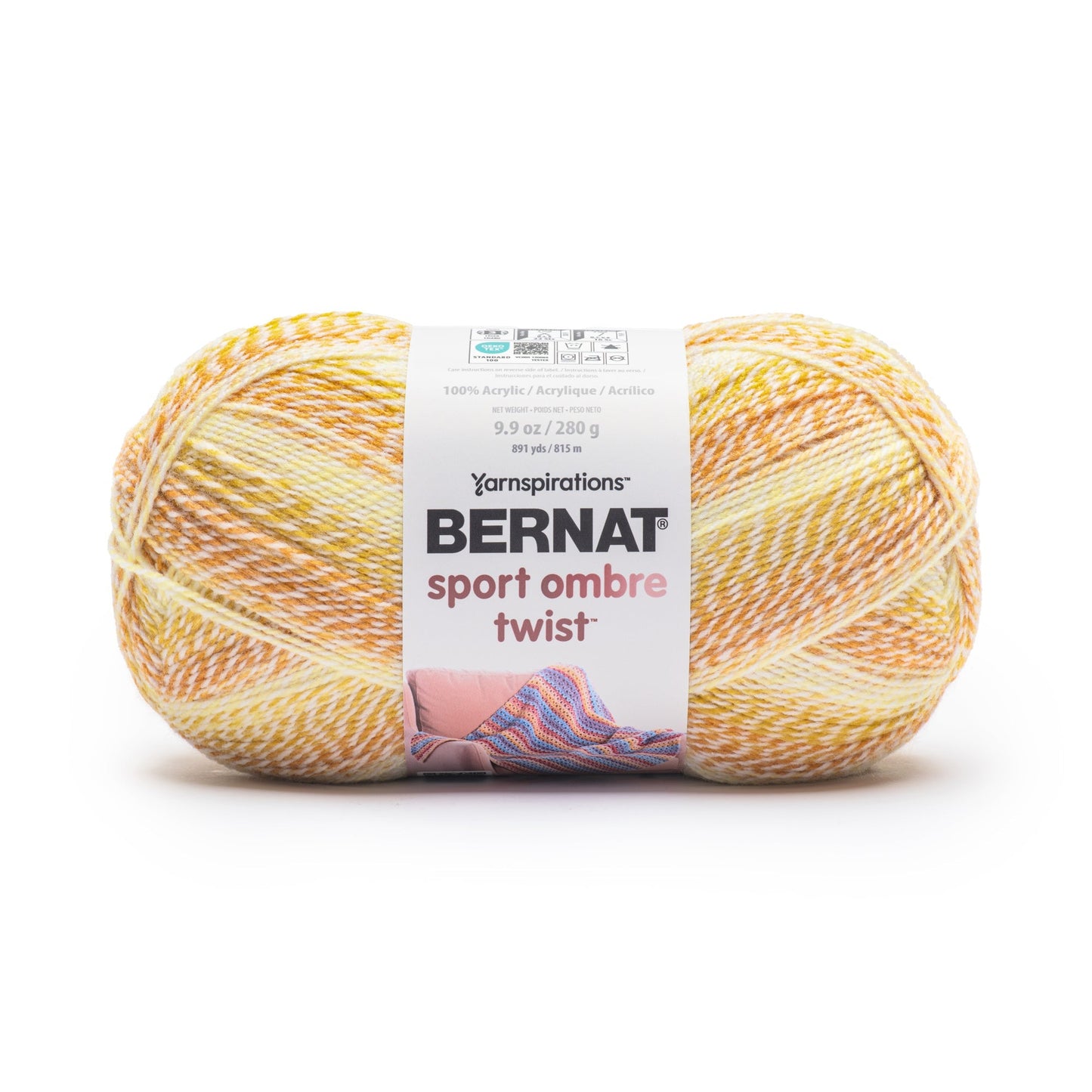 Bernat Sport Ombre Twist Yarn (280g/9.9oz)