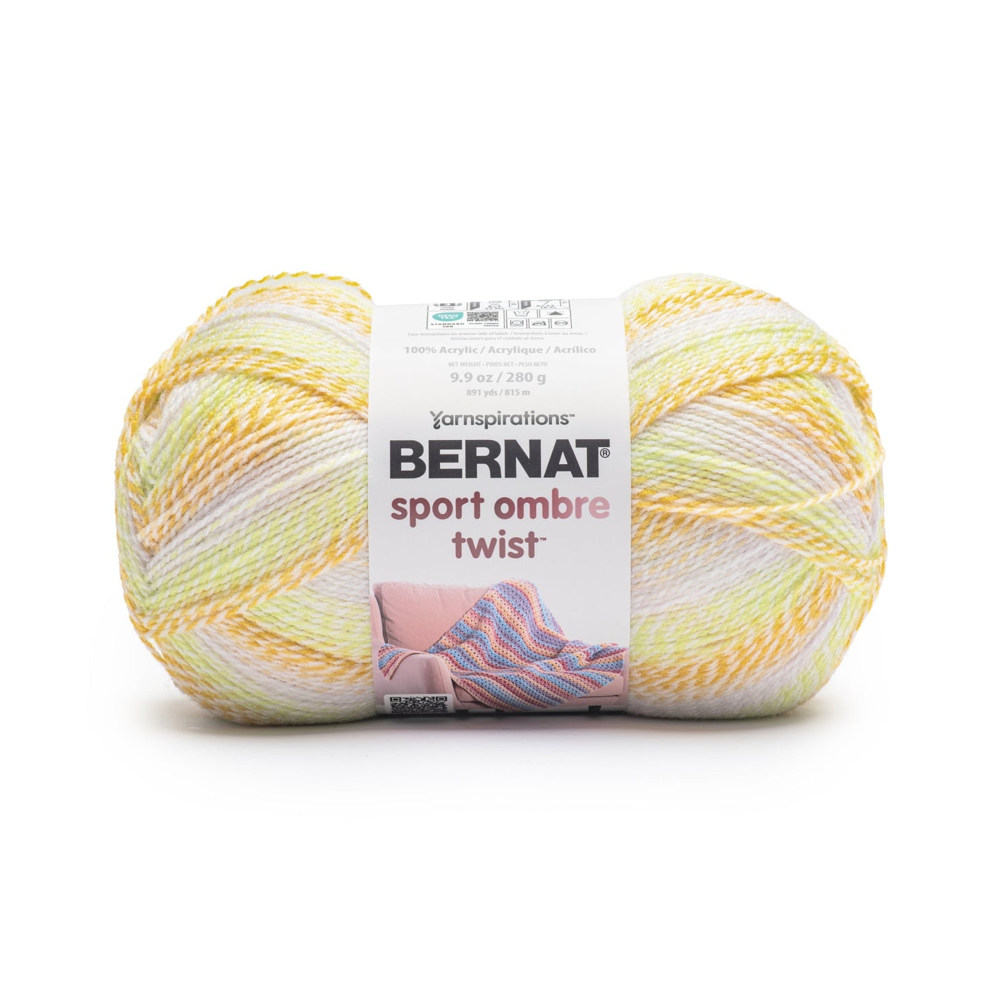 Bernat Sport Ombre Twist Yarn (280g/9.9oz)
