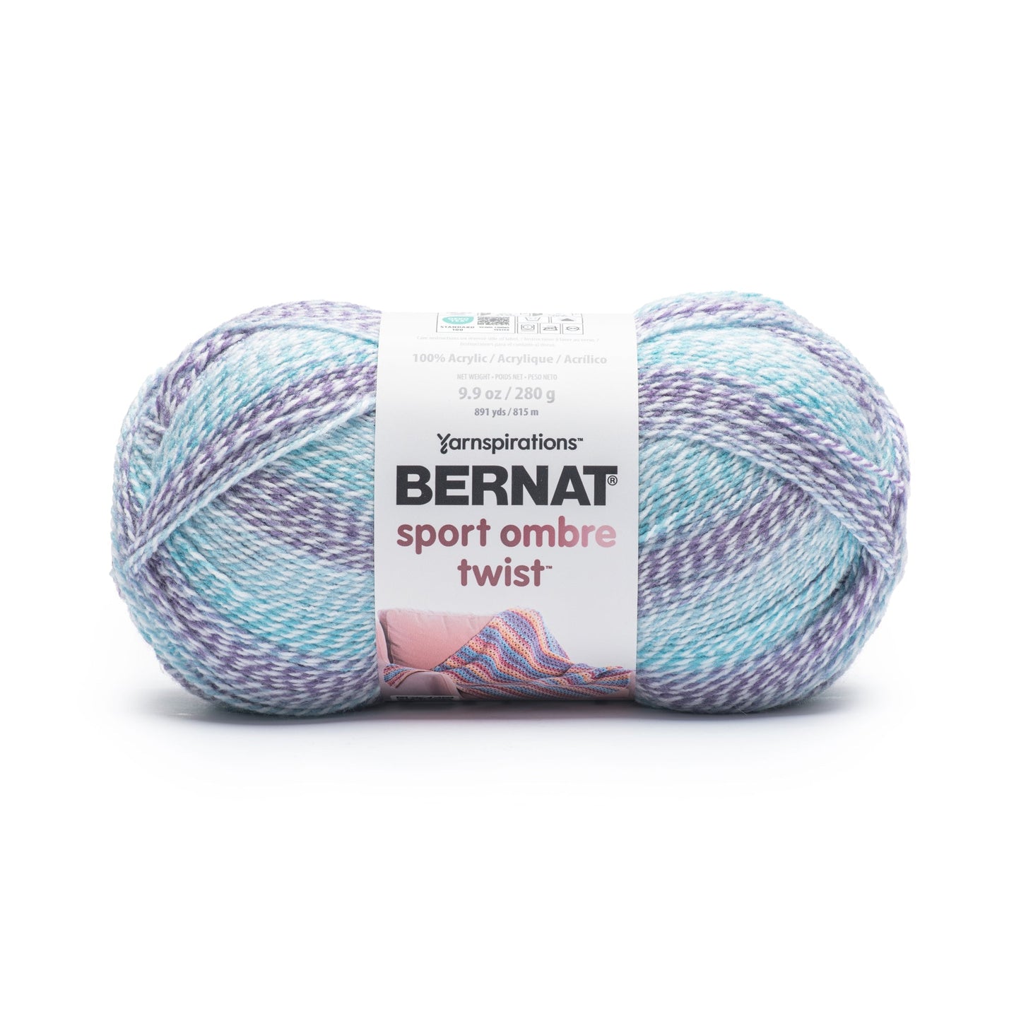 Bernat Sport Ombre Twist Yarn (280g/9.9oz)