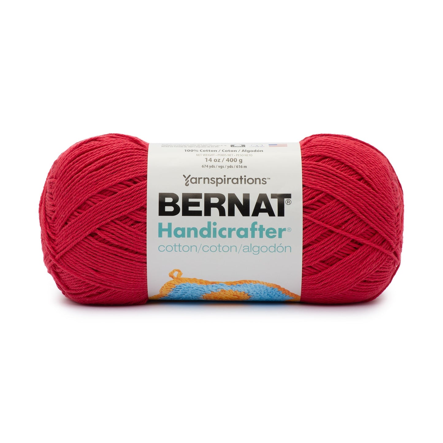 Bernat Handicrafter Cotton Yarn (400g/14oz)