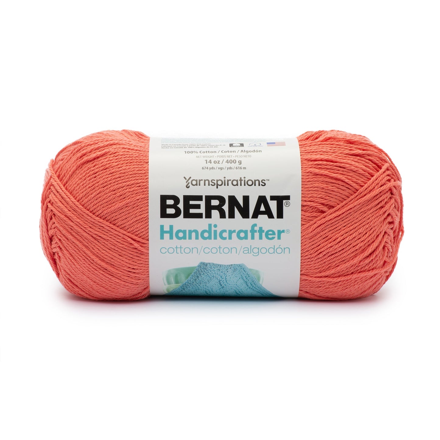 Bernat Handicrafter Cotton Yarn (400g/14oz)