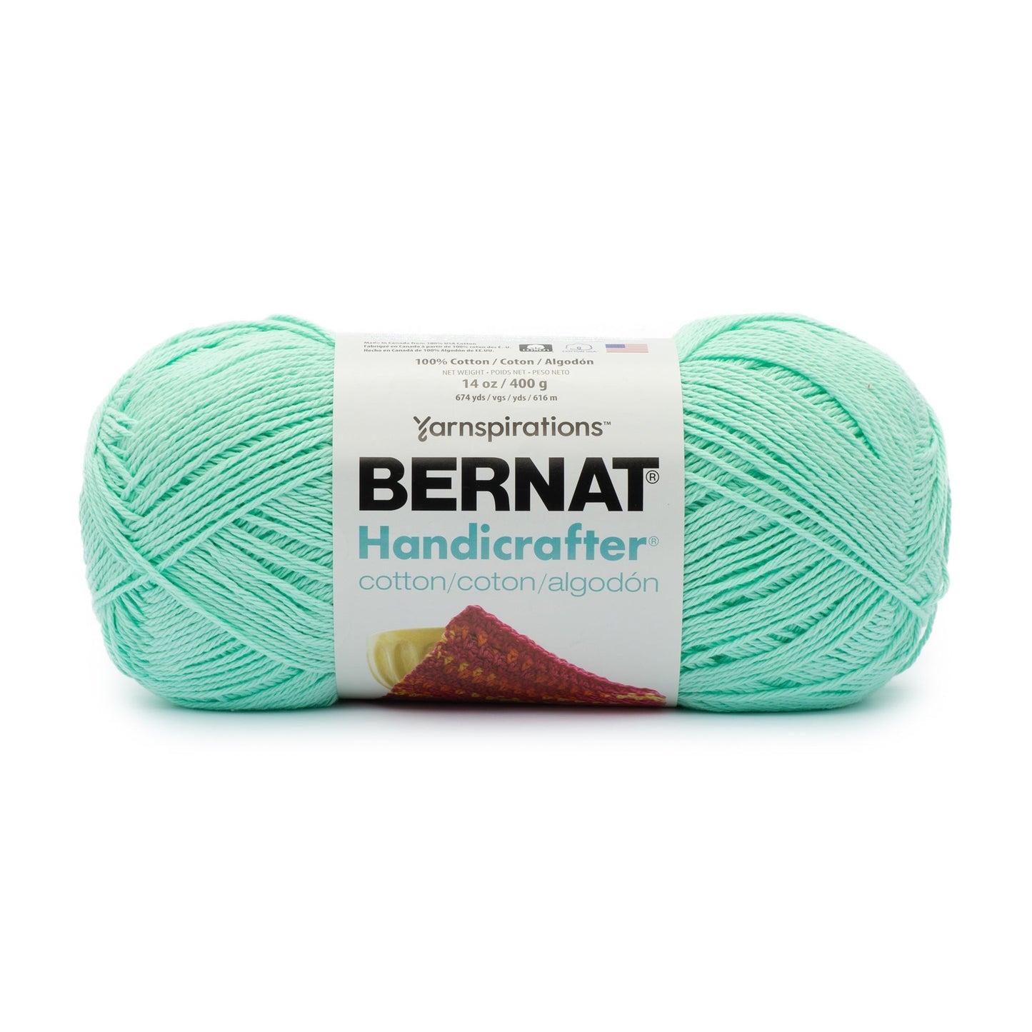 Bernat Handicrafter Cotton Yarn (400g/14oz)