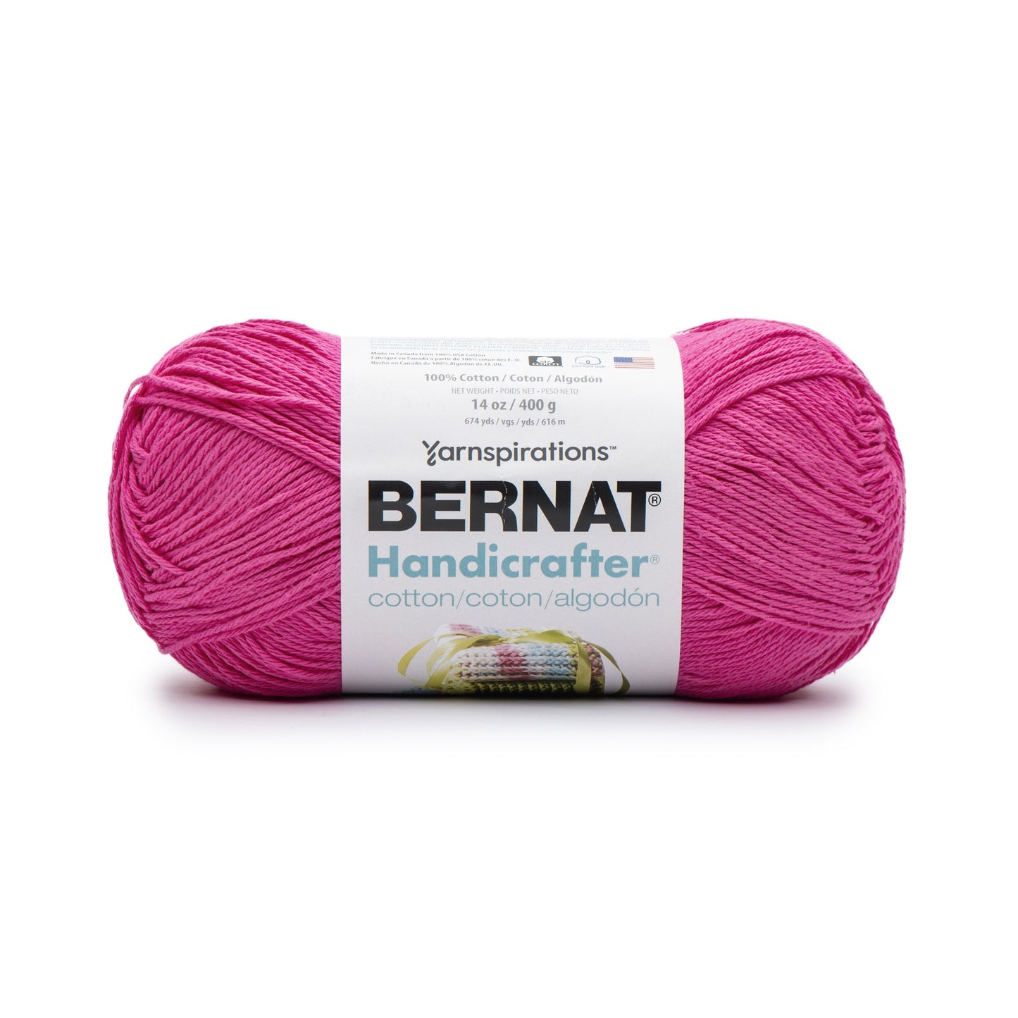 Bernat Handicrafter Cotton Yarn (400g/14oz)