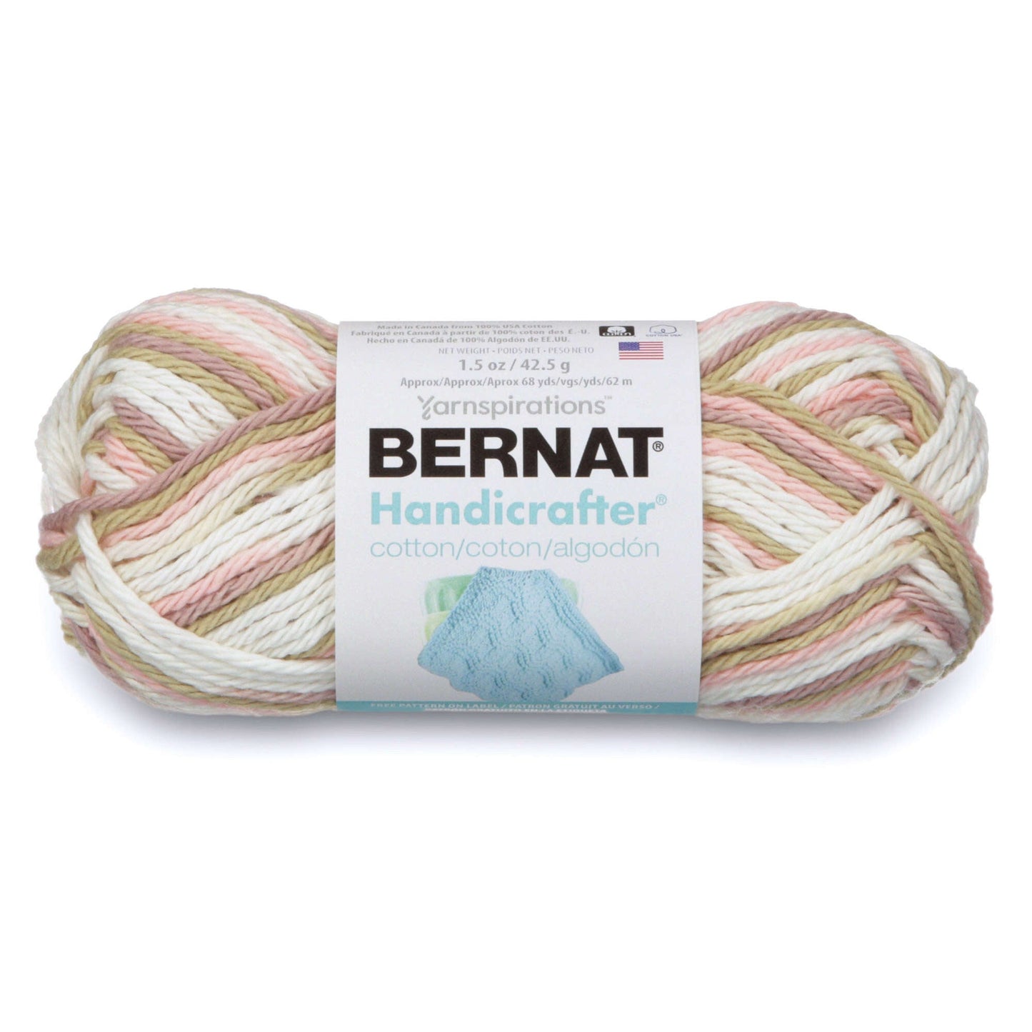 Bernat Handicrafter Cotton Ombres Yarn - Clearance Shades