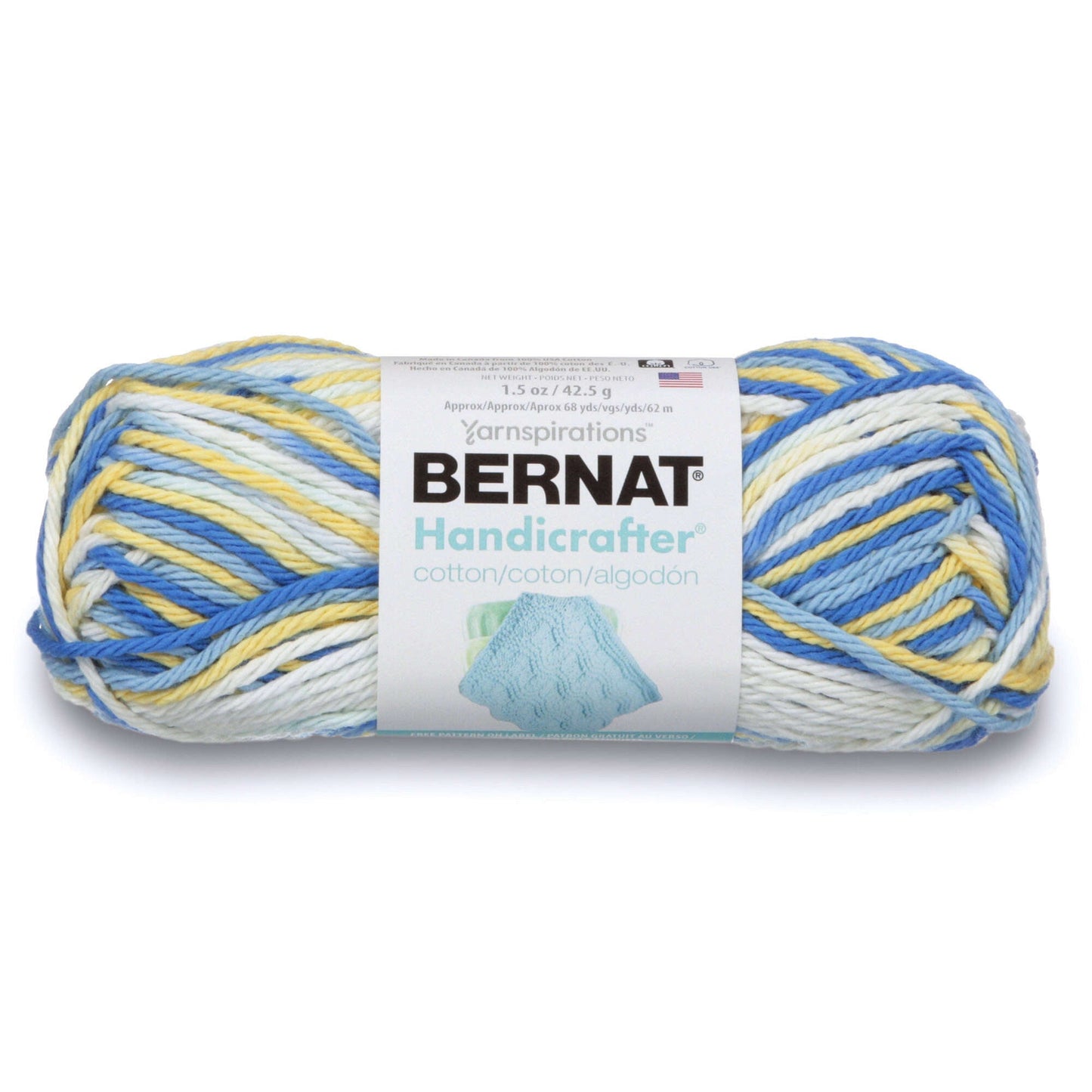 Bernat Handicrafter Cotton Ombres Yarn - Clearance Shades