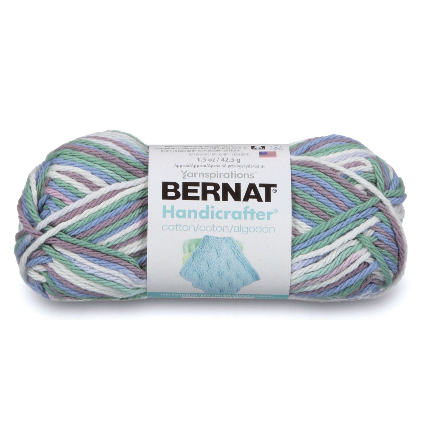 Bernat Handicrafter Cotton Ombres Yarn - Clearance Shades