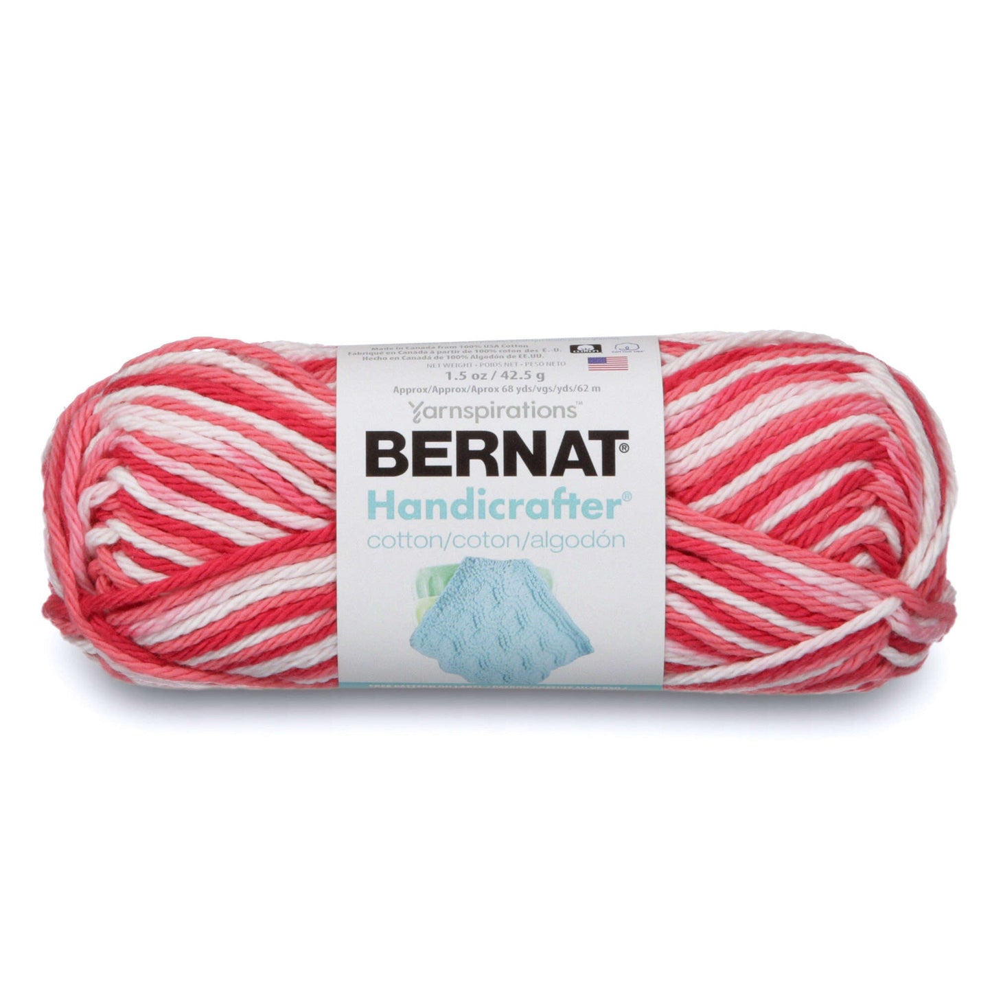 Bernat Handicrafter Cotton Ombres Yarn - Clearance Shades