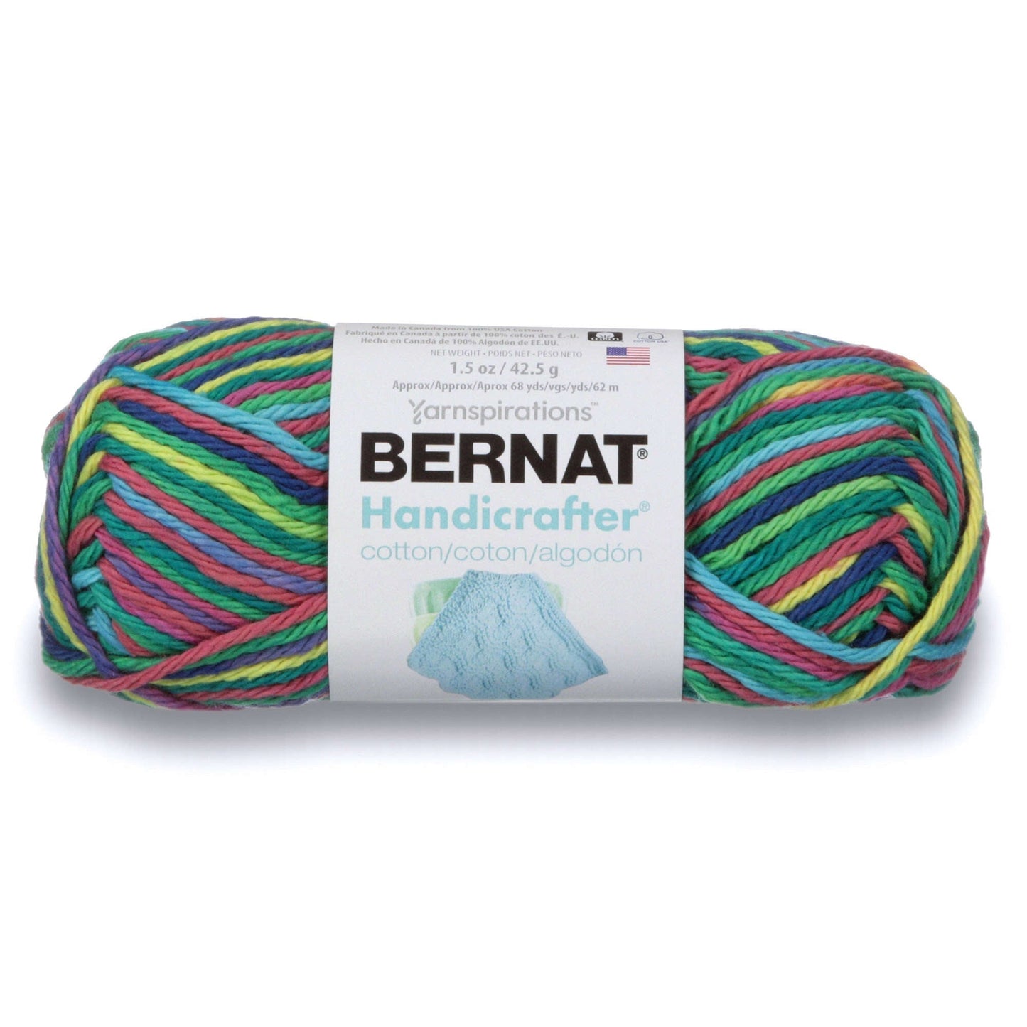 Bernat Handicrafter Cotton Ombres Yarn - Clearance Shades