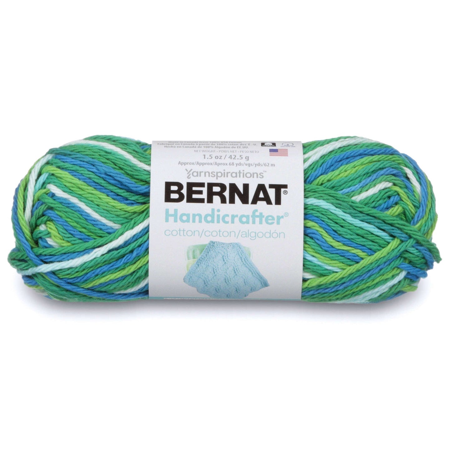 Bernat Handicrafter Cotton Ombres Yarn - Clearance Shades