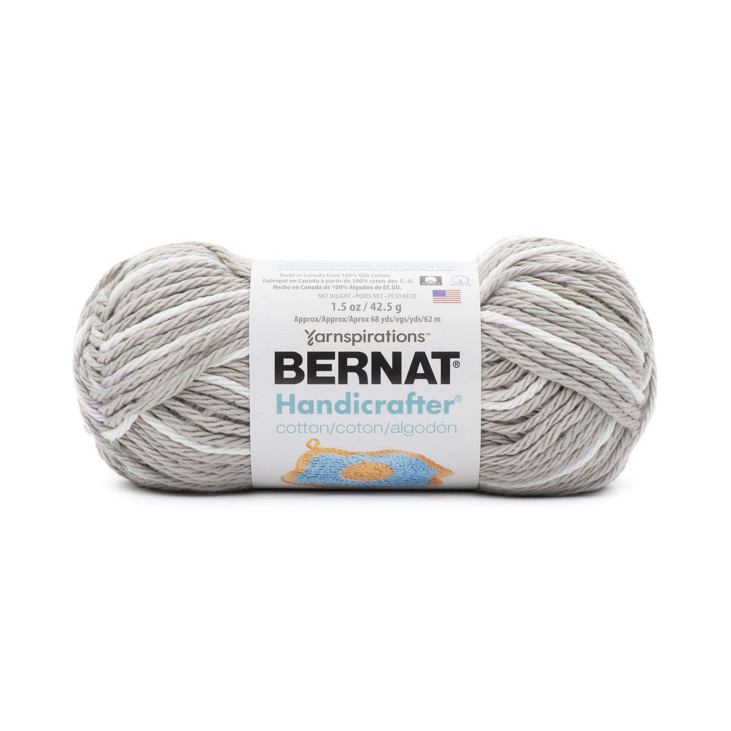 Bernat Handicrafter Cotton Ombres Yarn - Clearance Shades