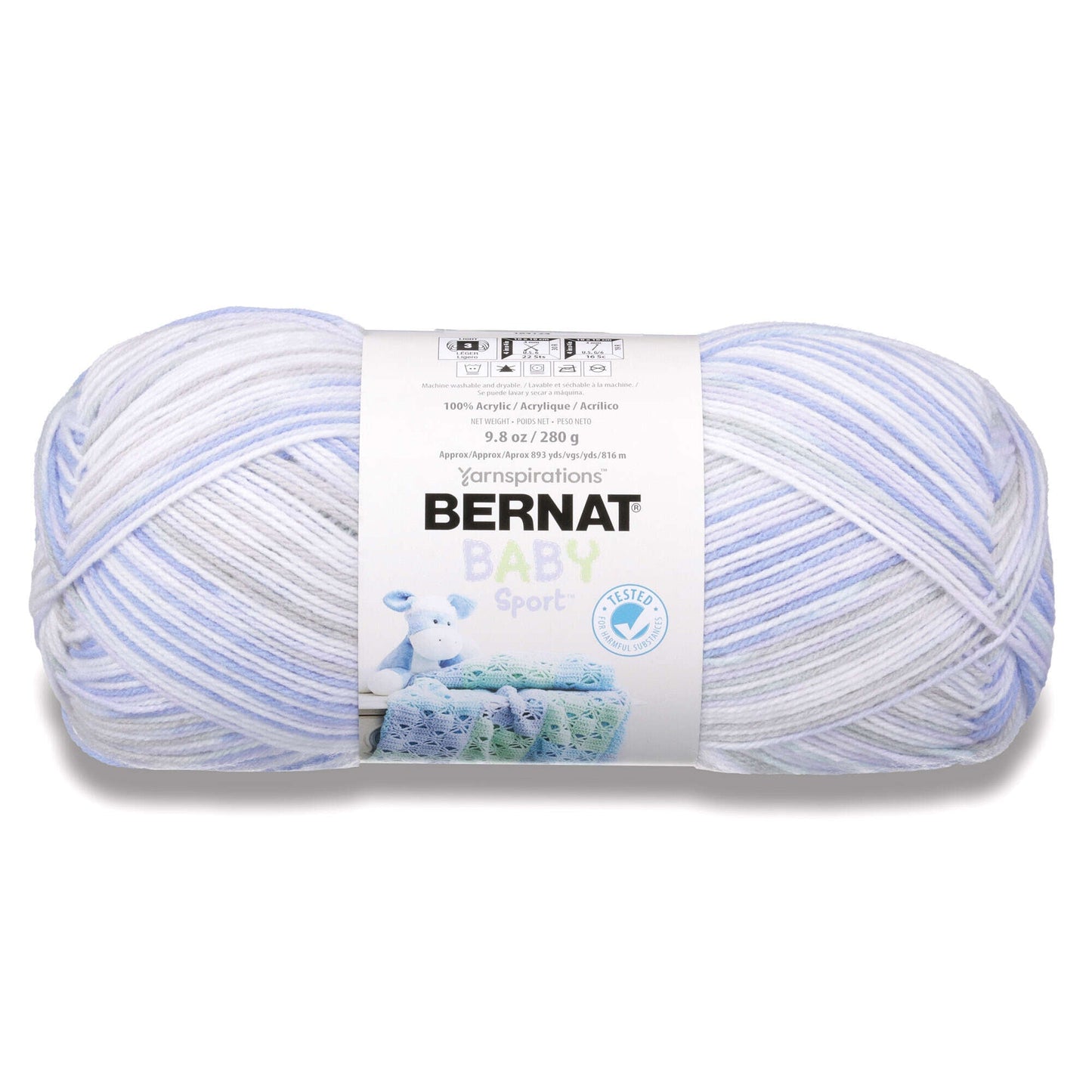 Bernat Baby Sport Ombre Yarn
