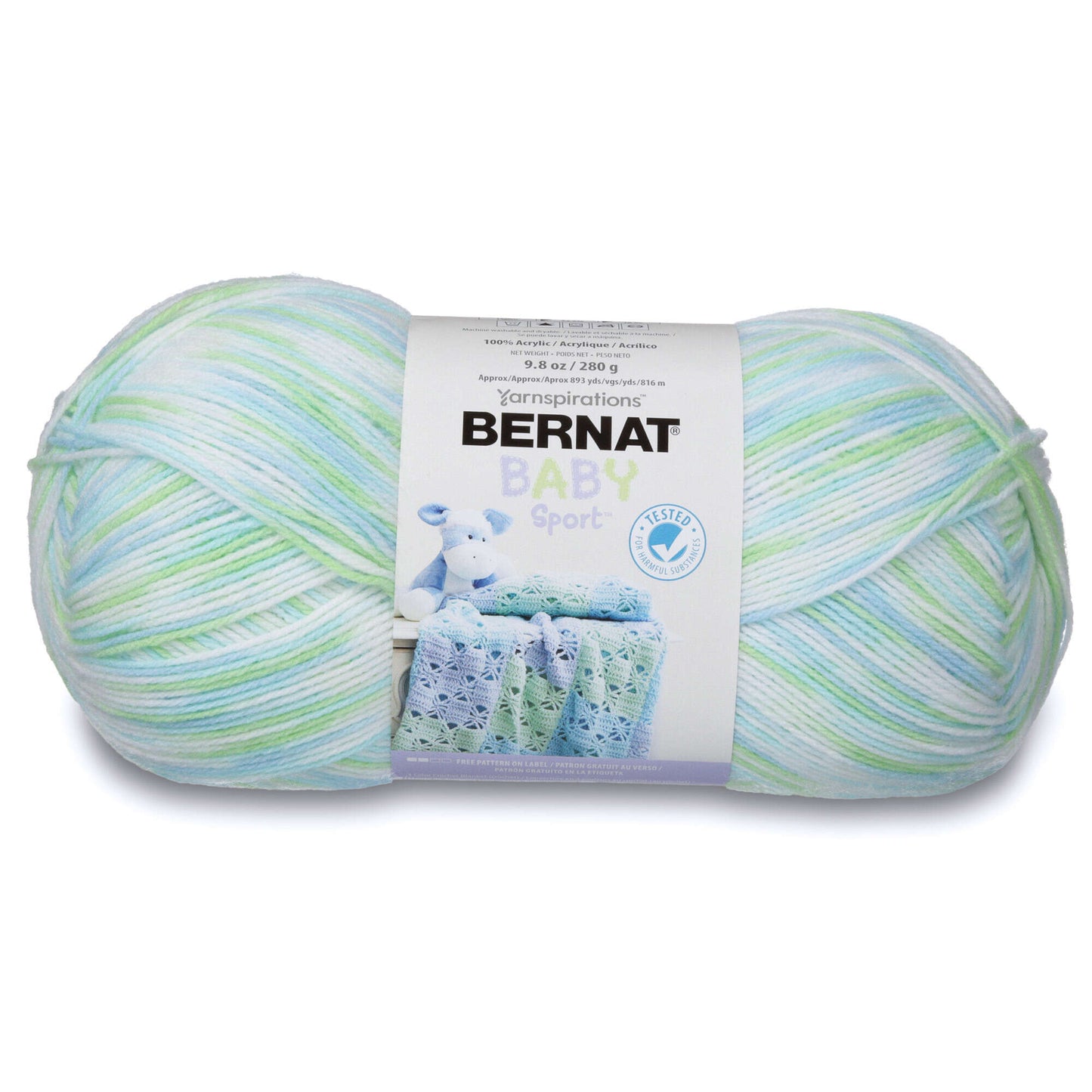 Bernat Baby Sport Ombre Yarn