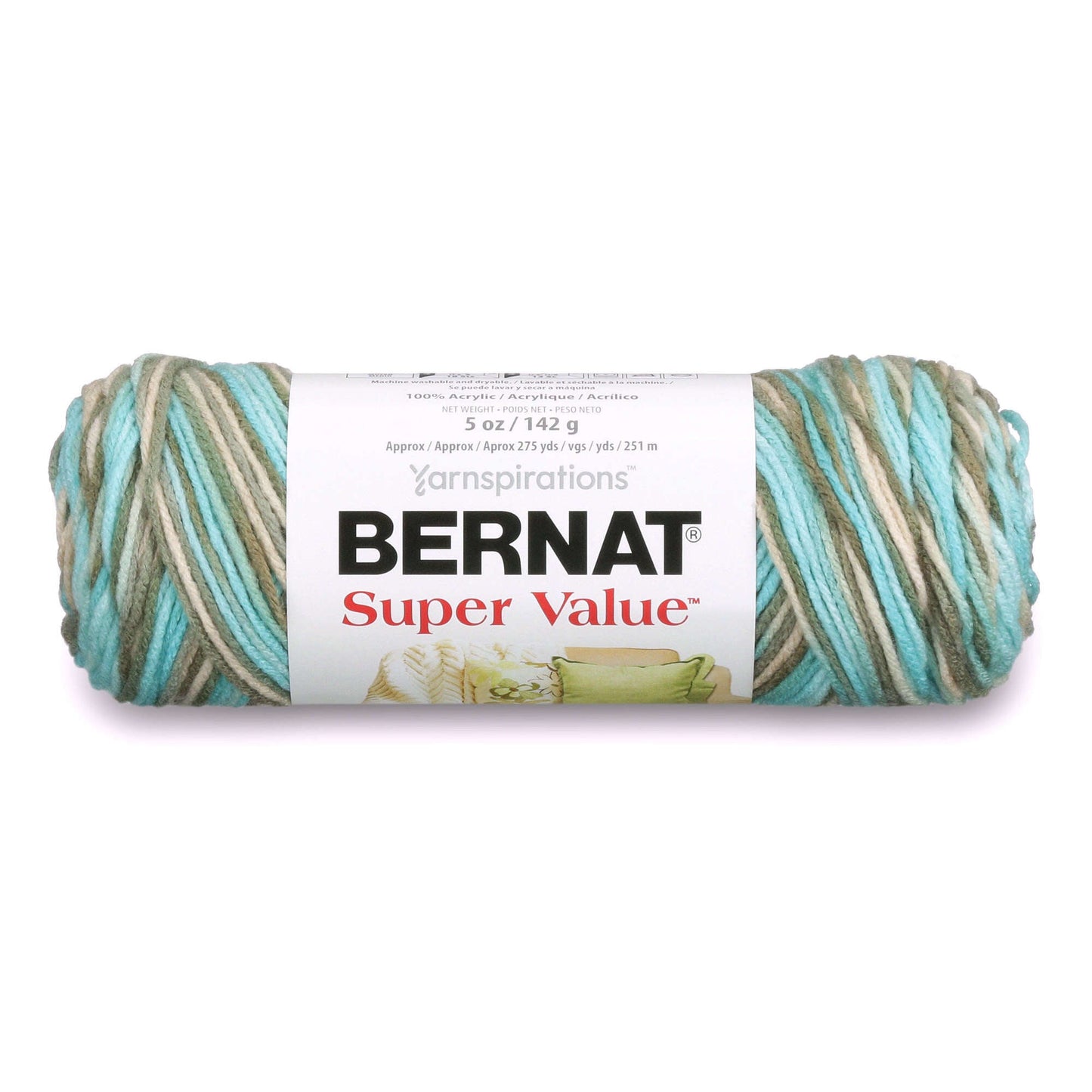 Bernat Super Value Variegates Yarn