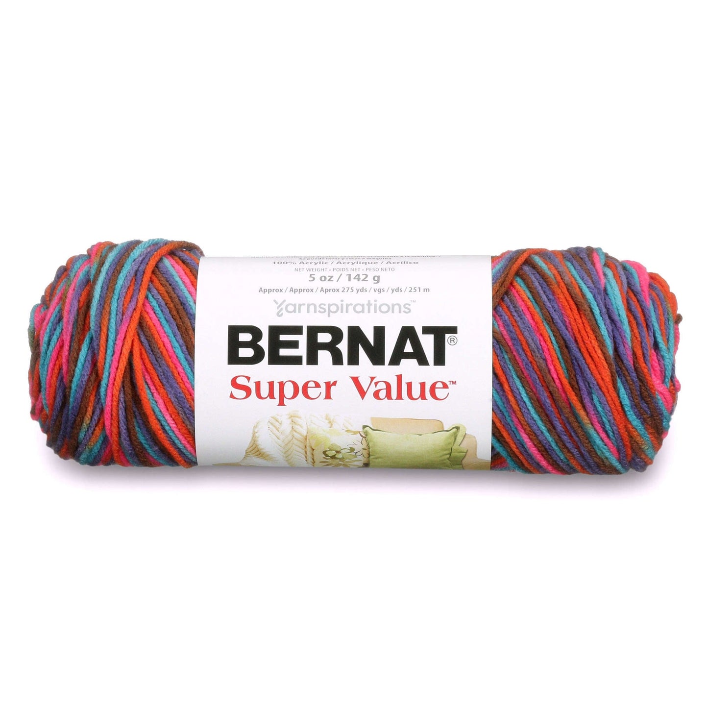 Bernat Super Value Variegates Yarn