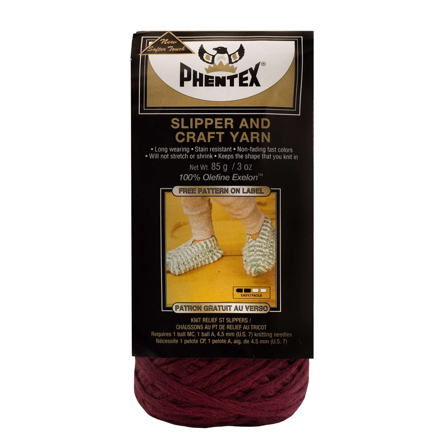 Phentex Slipper & Craft Yarn