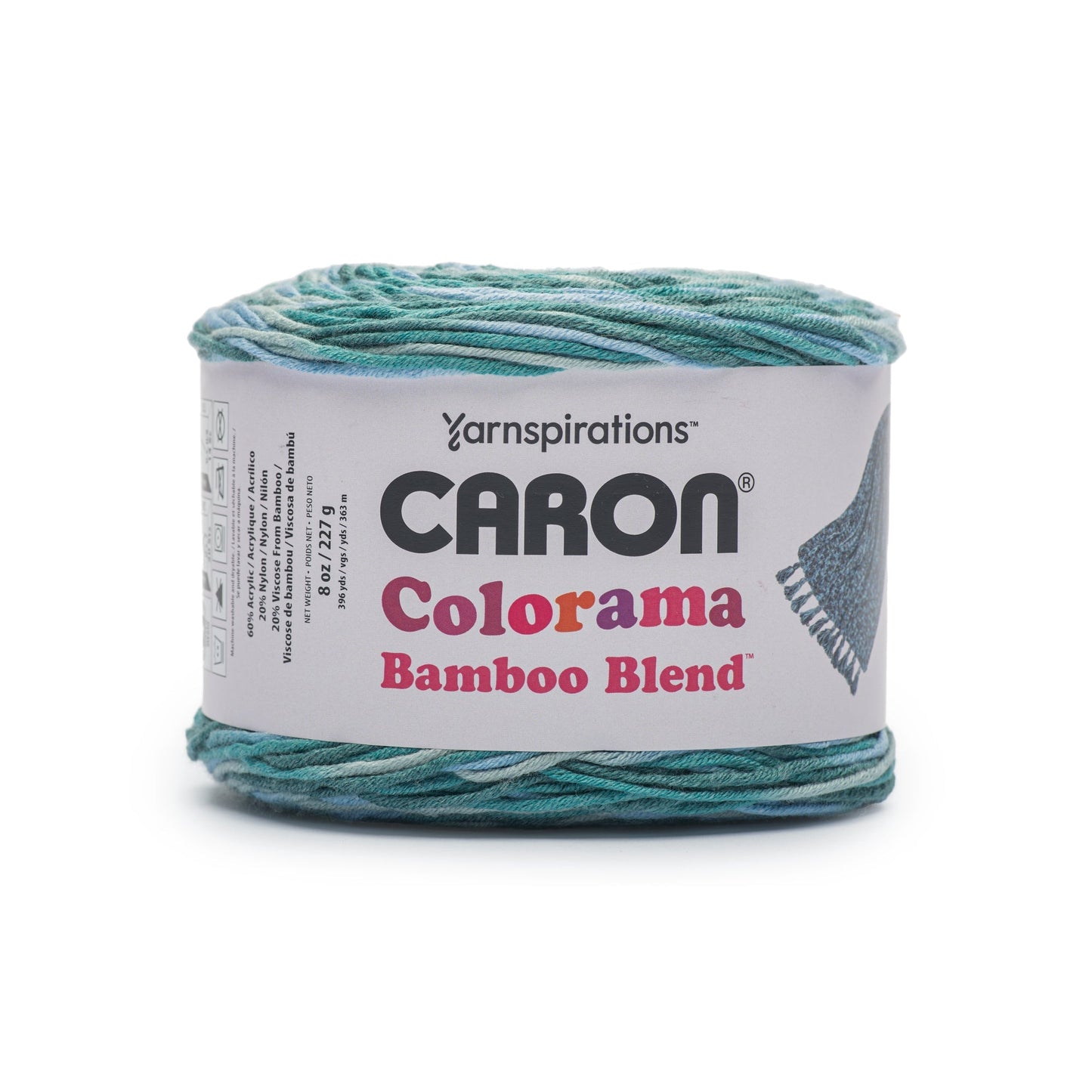 Caron Colorama Bamboo Blend Yarn (227g/8oz)