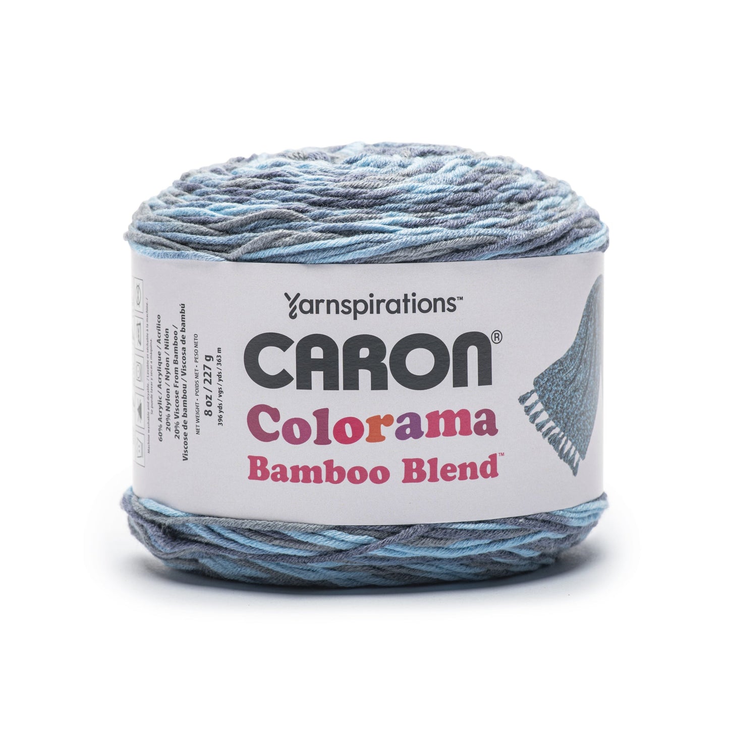 Caron Colorama Bamboo Blend Yarn (227g/8oz)