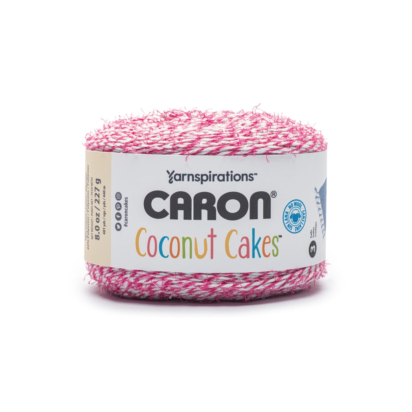 Caron Coconut Cakes Yarn (227g/8oz) - Retailer Exclusive