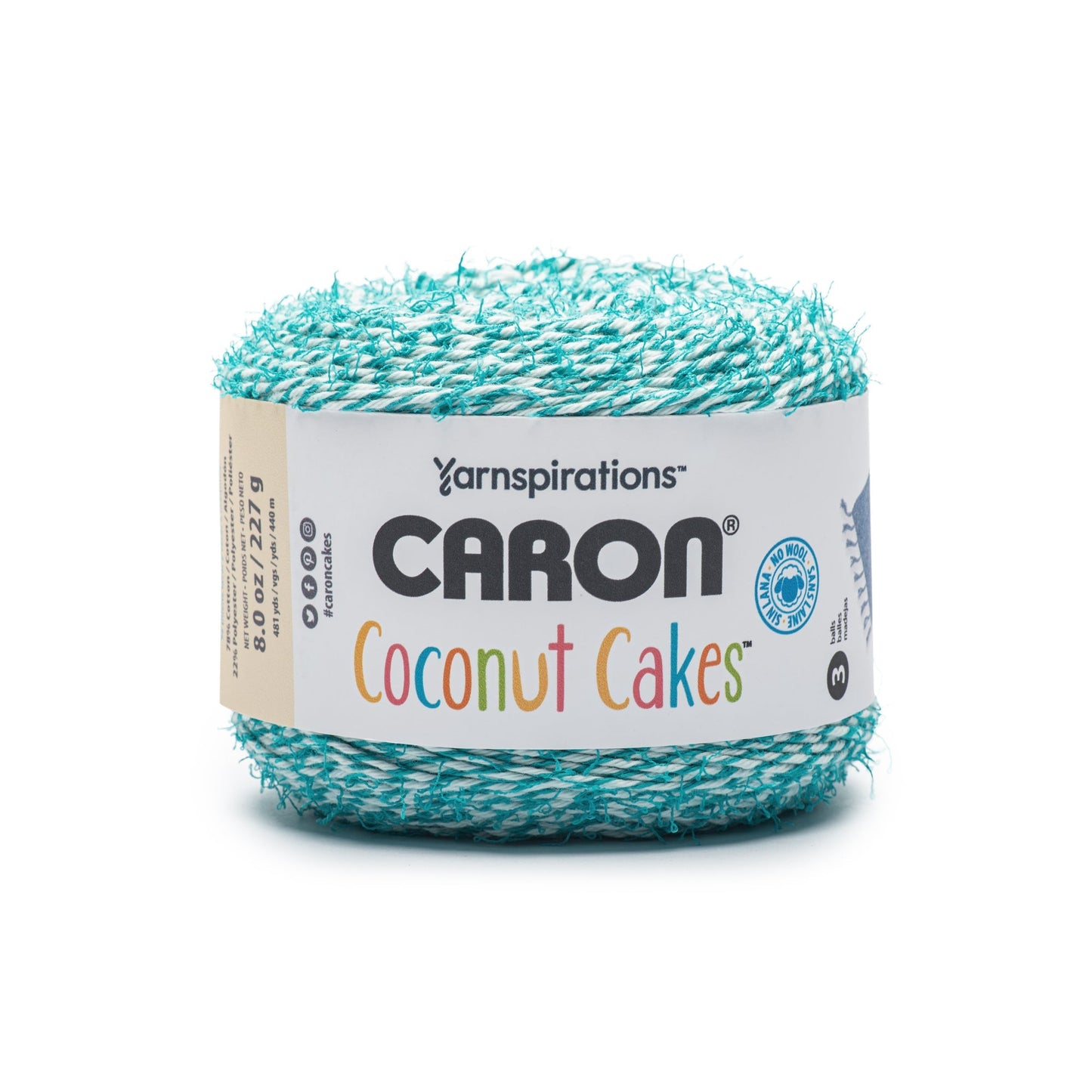 Caron Coconut Cakes Yarn (227g/8oz) - Retailer Exclusive