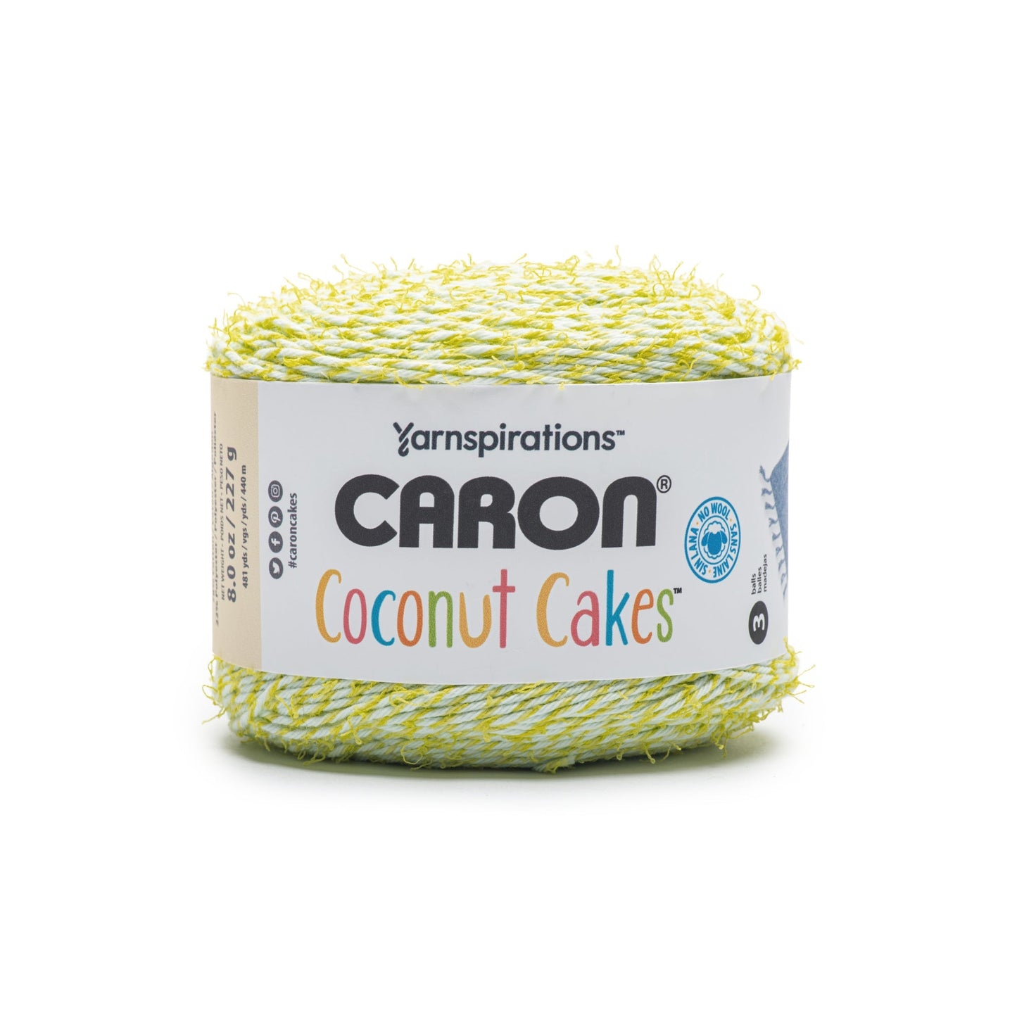 Caron Coconut Cakes Yarn (227g/8oz) - Retailer Exclusive