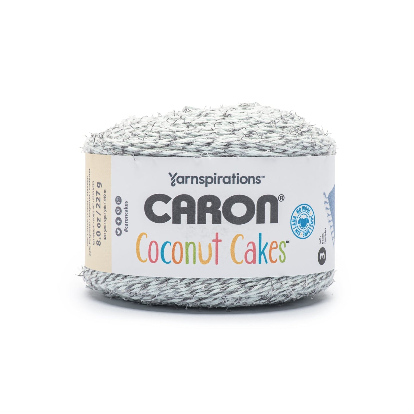 Caron Coconut Cakes Yarn (227g/8oz) - Retailer Exclusive