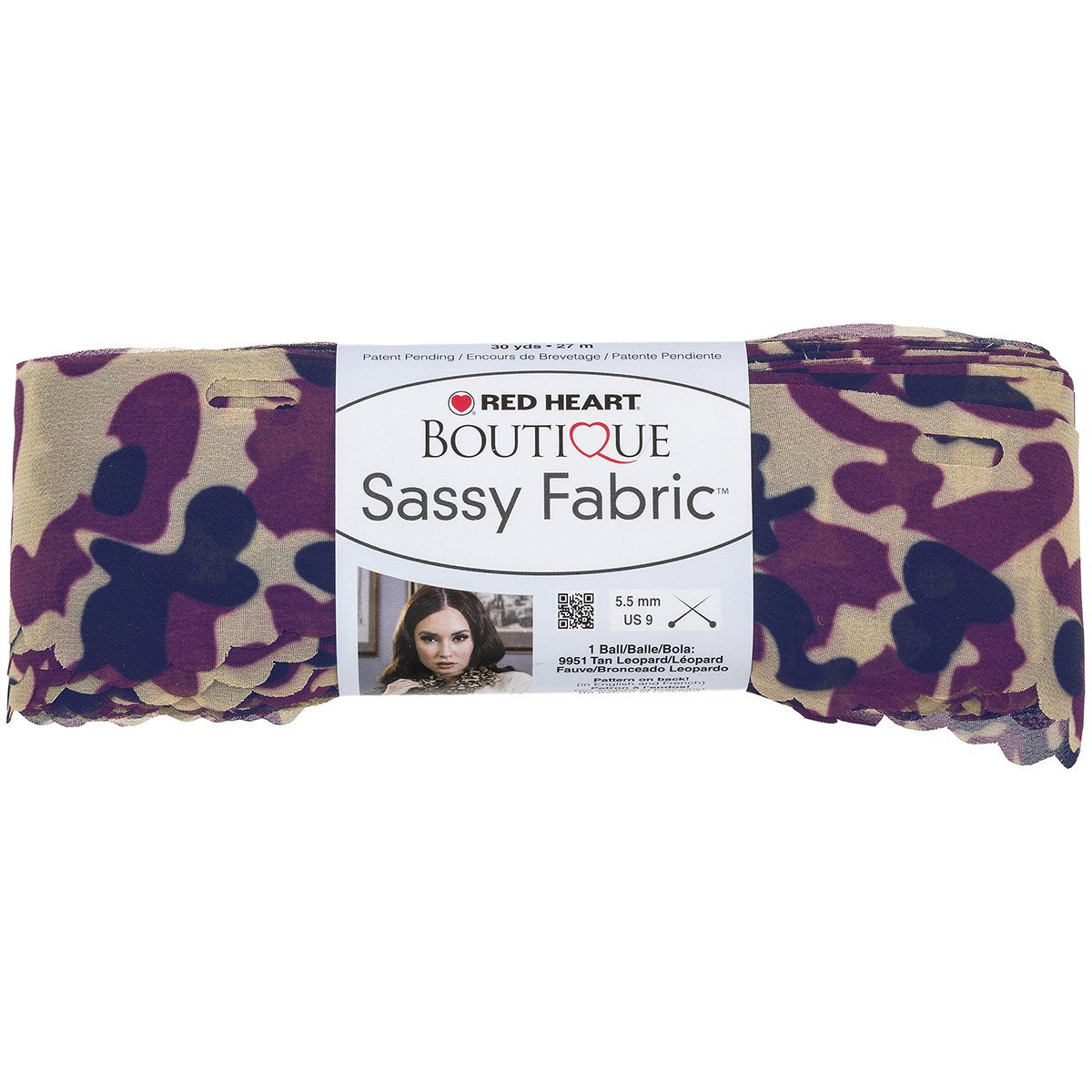 Red Heart Boutique Sassy Fabric Yarn - Clearance shades