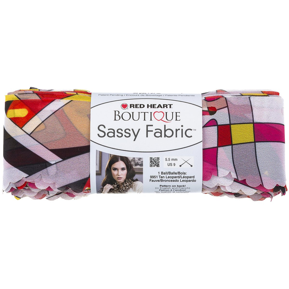 Red Heart Boutique Sassy Fabric Yarn - Clearance shades