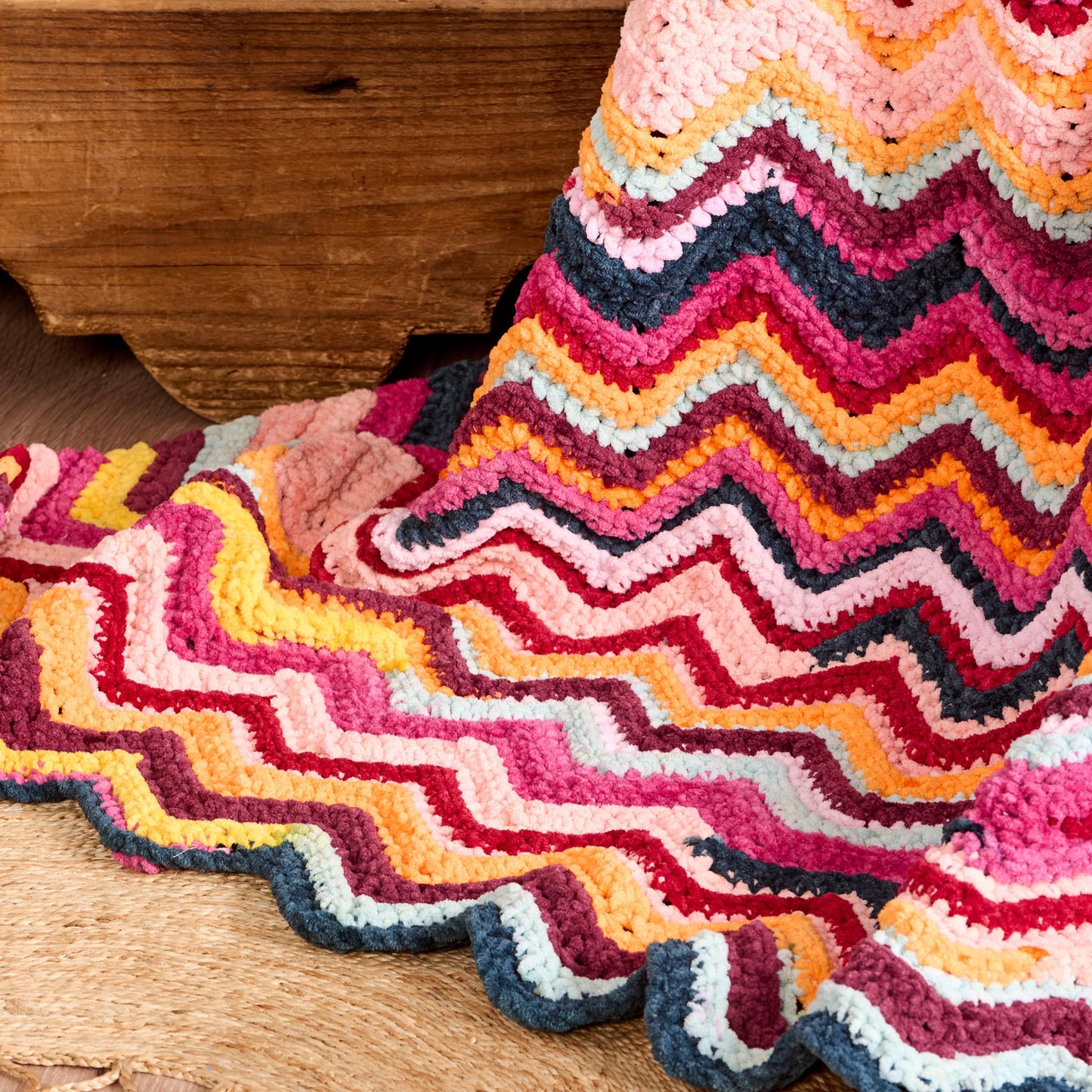 Bernat Blanket Patchwork Yarn (300g/10.5oz)