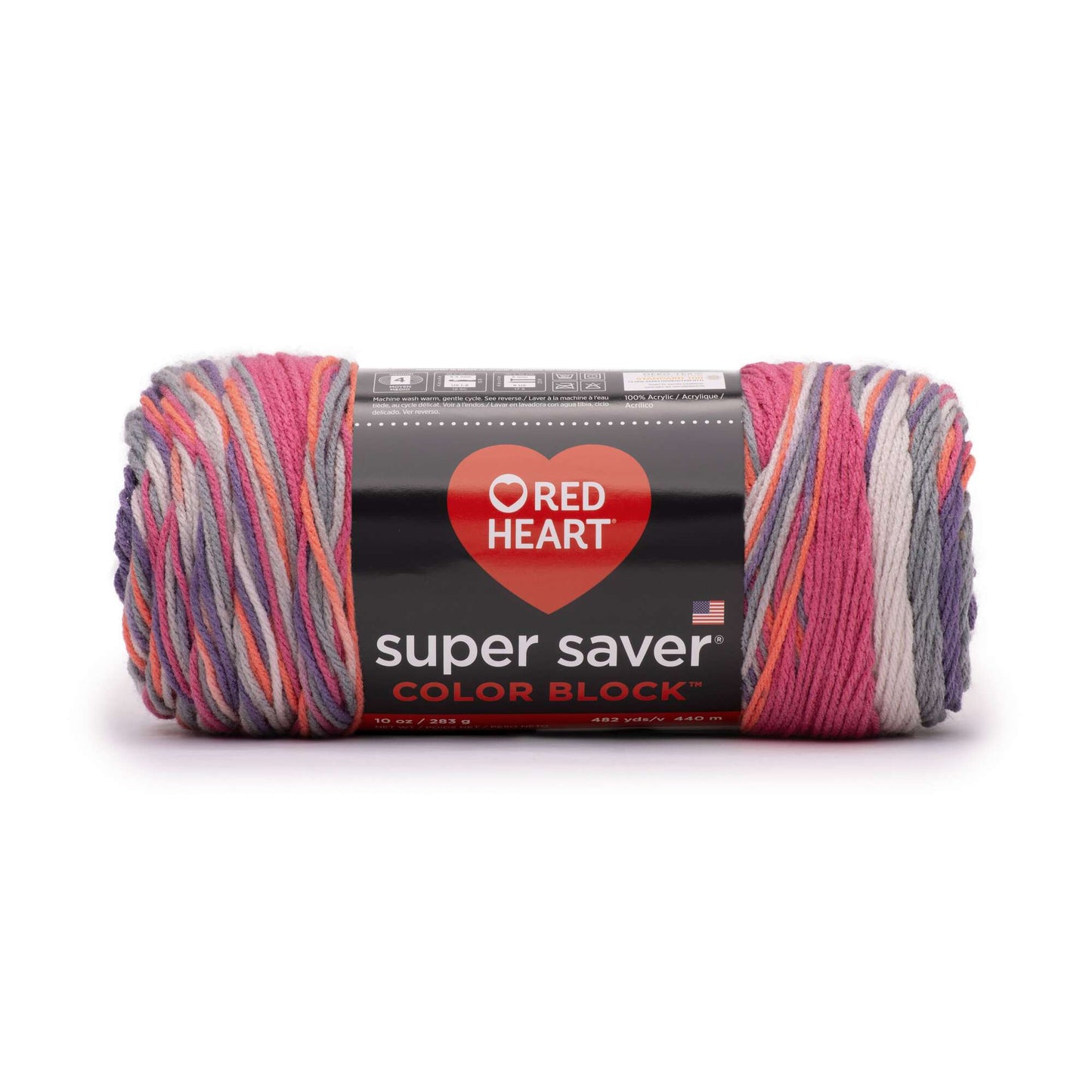 Red Heart Super Saver Color Block Yarn