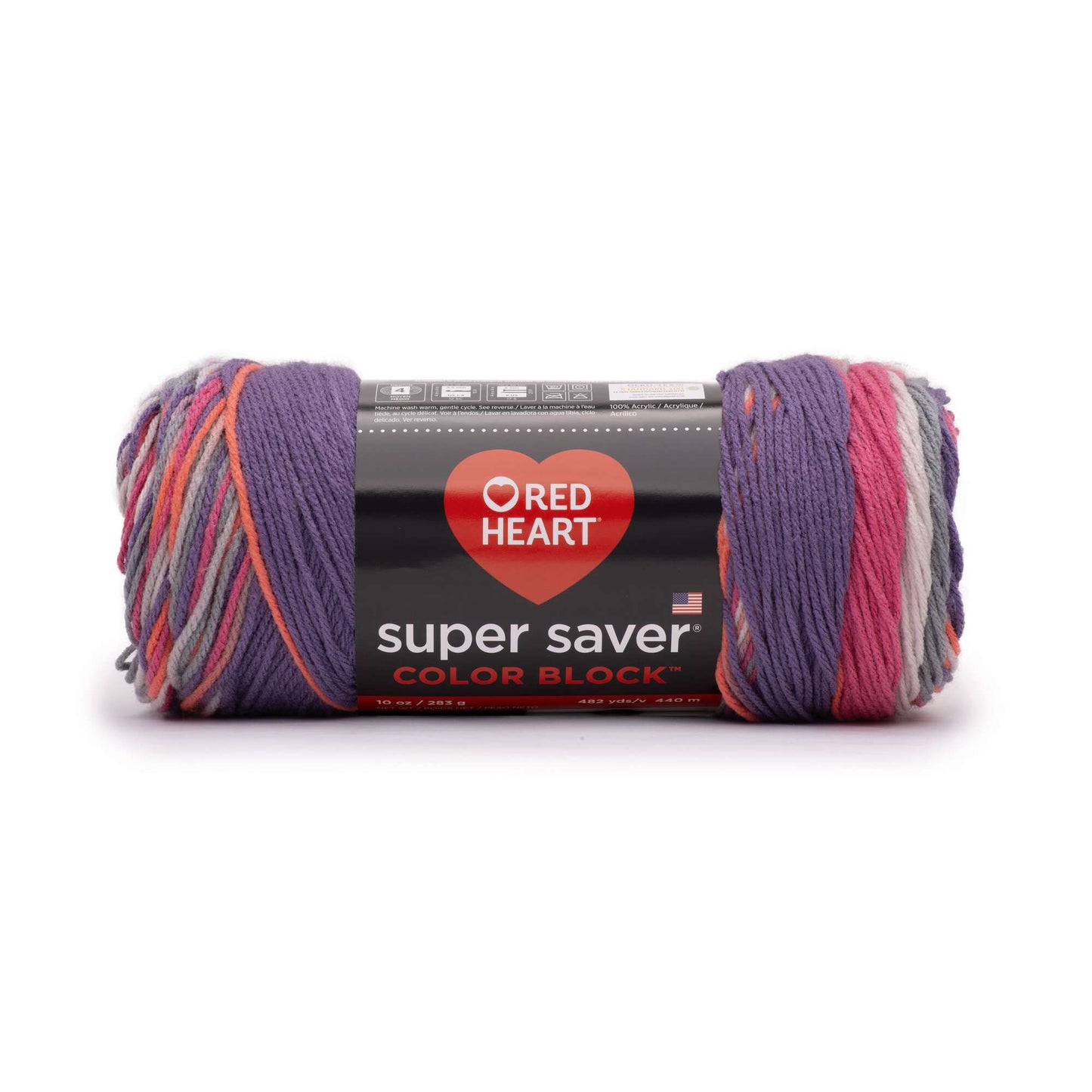 Red Heart Super Saver Color Block Yarn