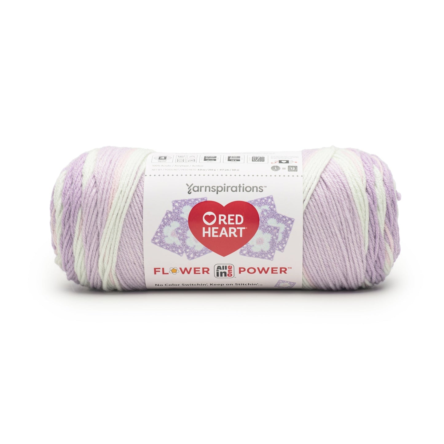 Red Heart All In One Flower Power Yarn (250g/8.8oz)