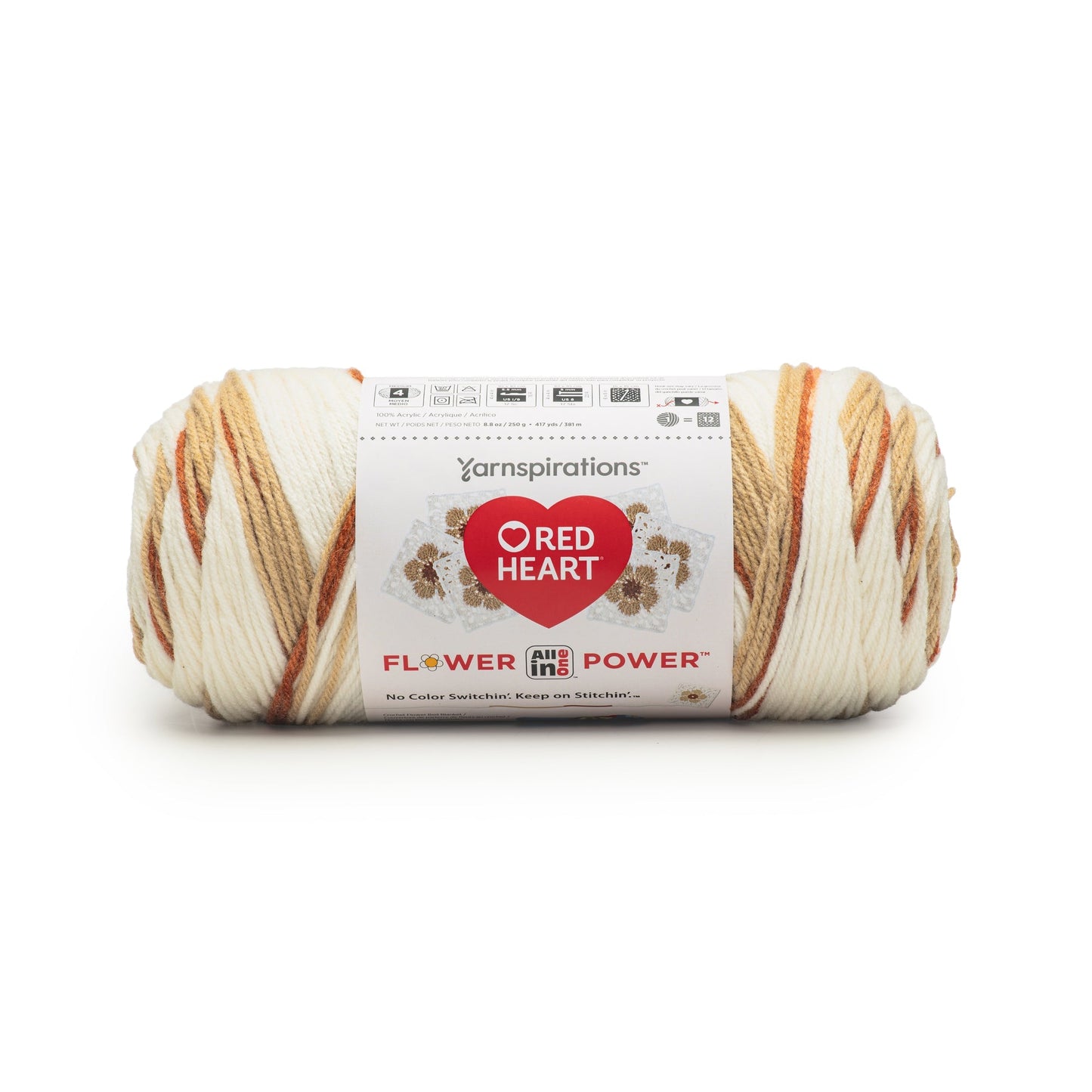 Red Heart All In One Flower Power Yarn (250g/8.8oz)