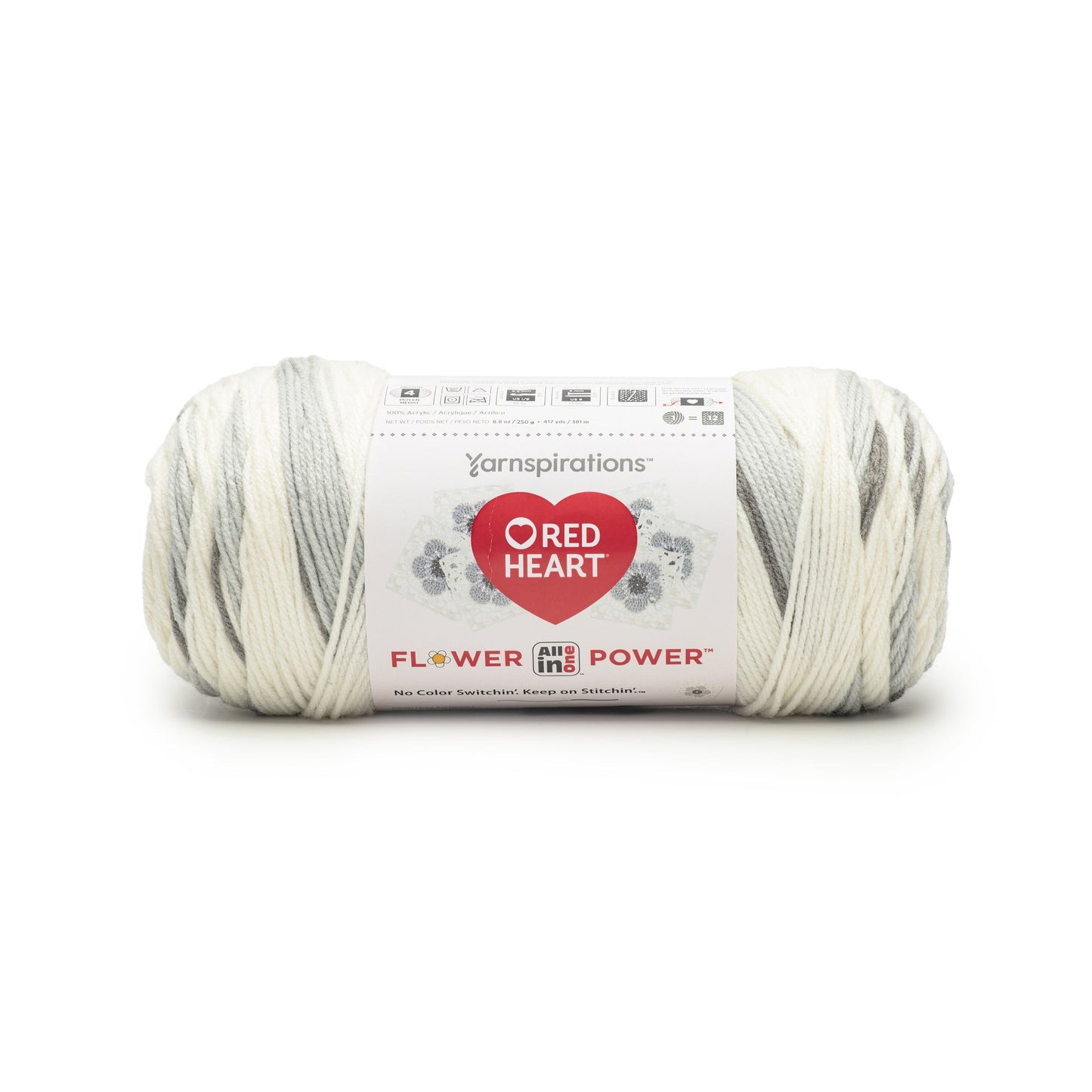 Red Heart All In One Flower Power Yarn (250g/8.8oz)