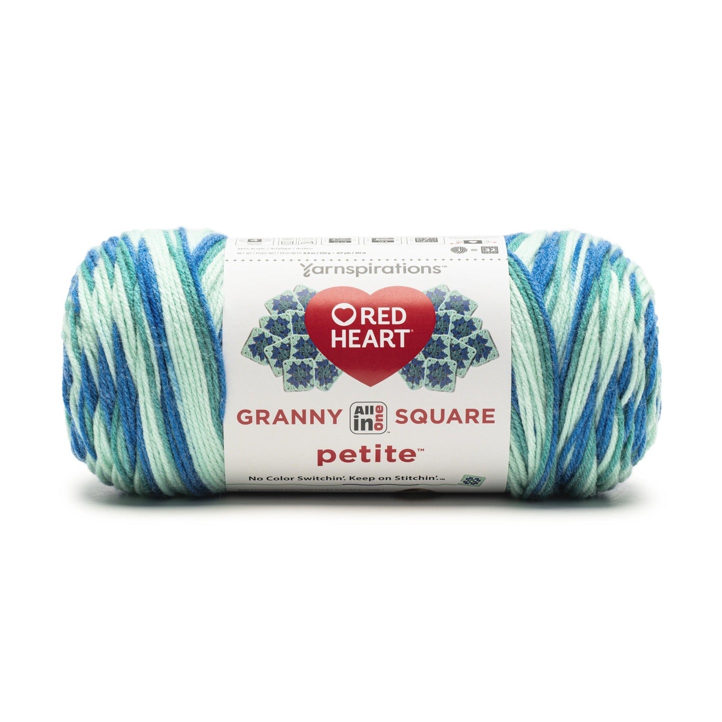 Red Heart All In One Granny Square Petite Yarn (250g/8.8oz)